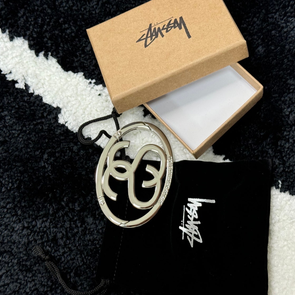 스투시 SS 링크 카라비너 실버 | Stussy | KREAM