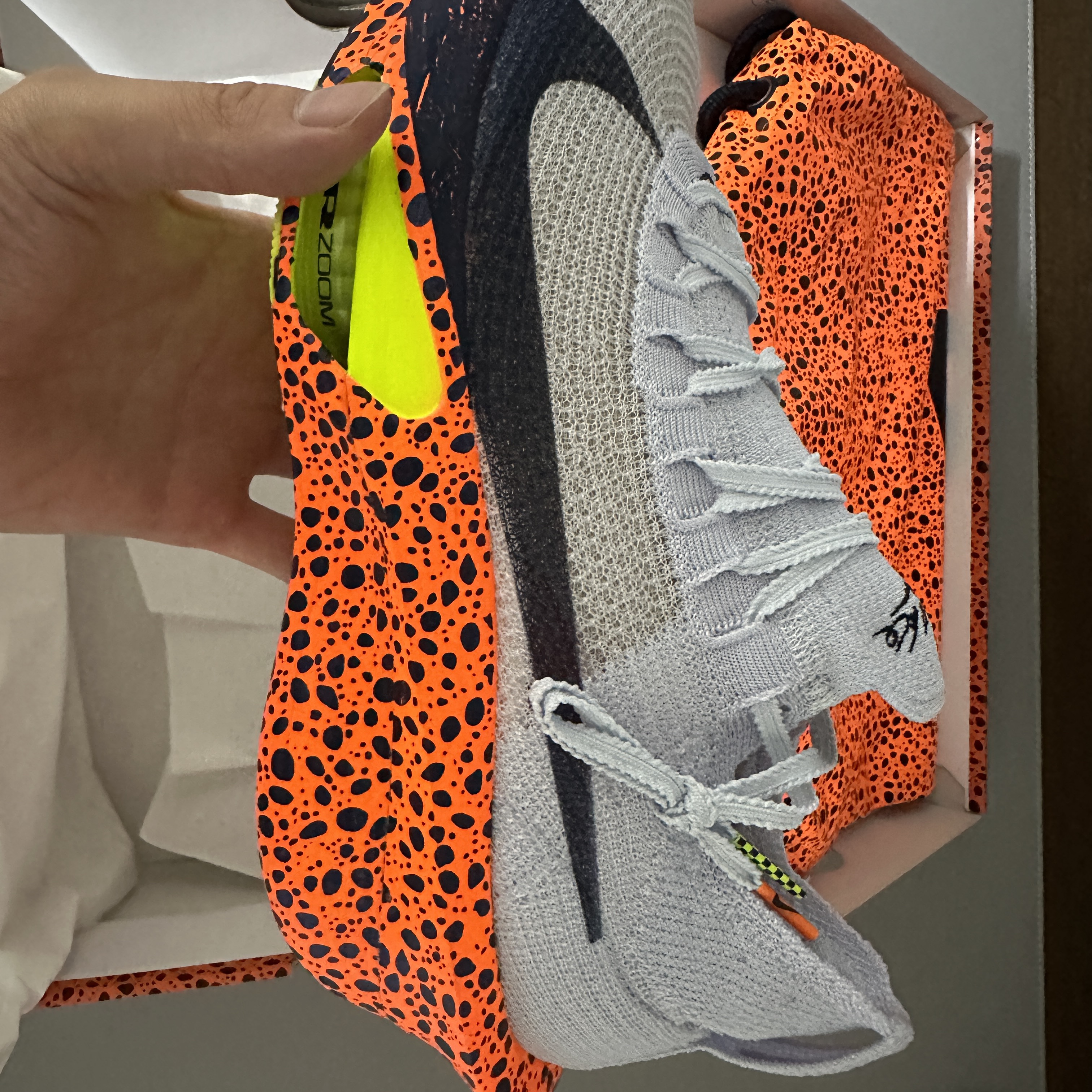 Nike Air Zoom Alphafly Next% 3 Olympic Safari 착용 스타일 - 3