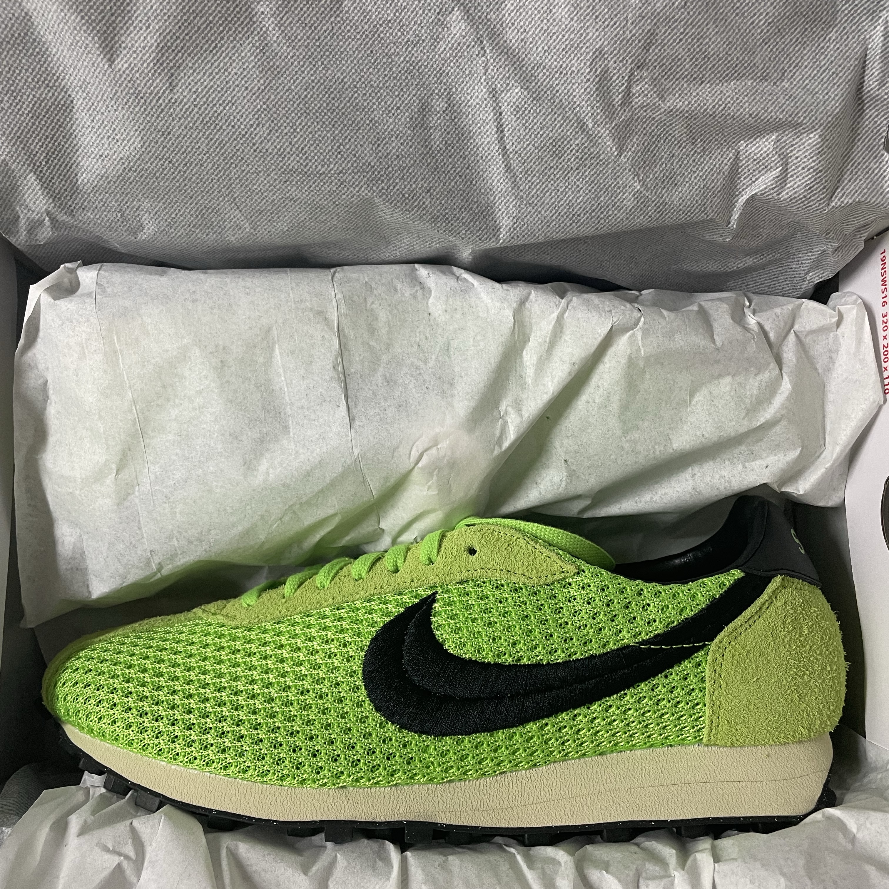 Nike x Stussy LD-1000 SP Action Green and Black 착용 스타일