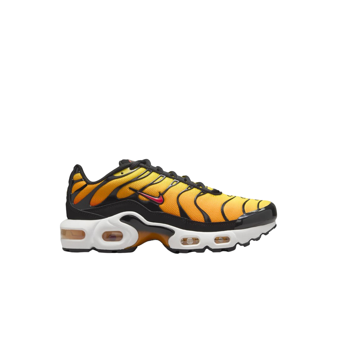 (GS) 나이키 에어맥스 플러스 브라이트 세라믹 앤 투어 옐로우((GS) Nike Air Max Plus Bright Ceramic and Tour Yellow) - 1