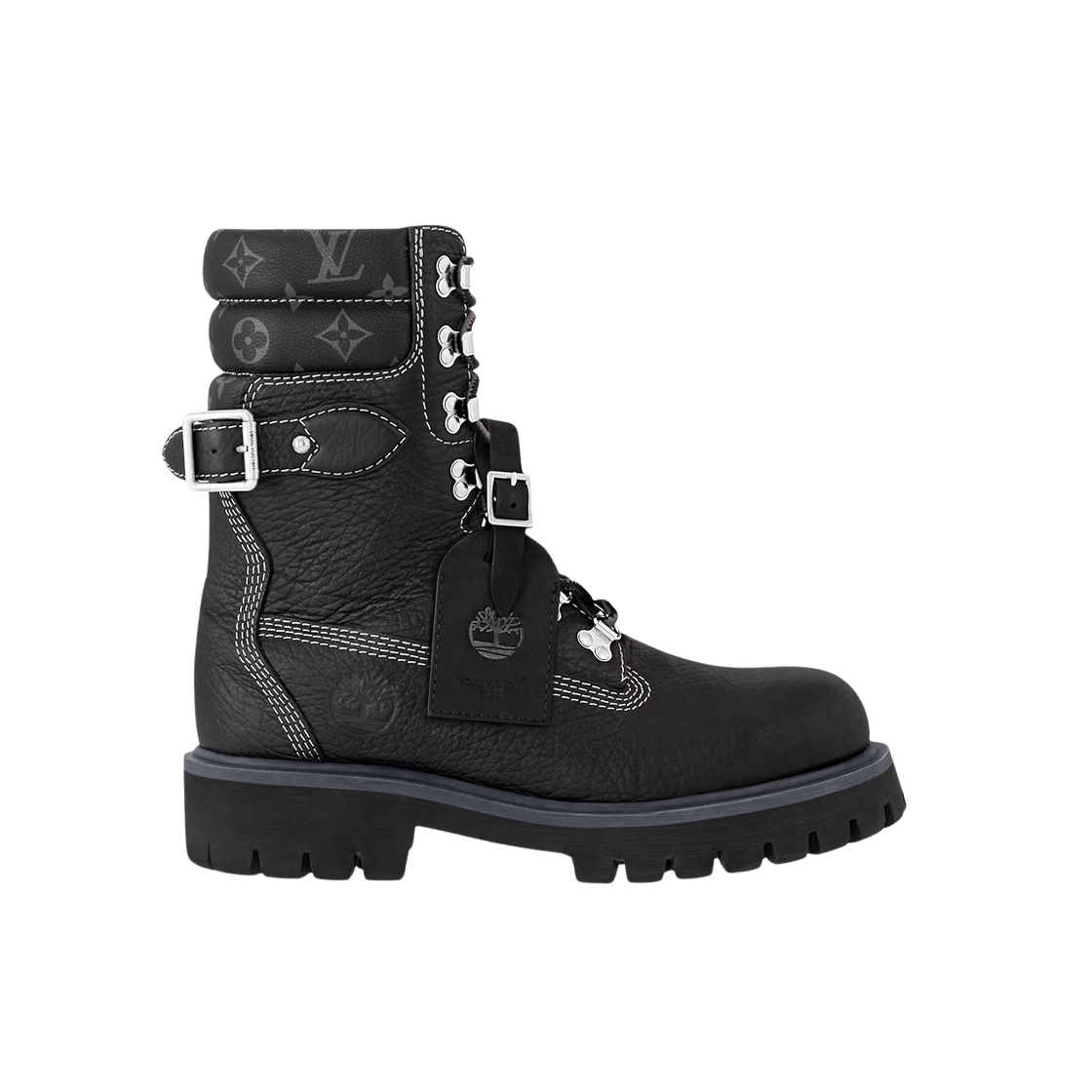 Louis Vuitton x Timberland Ranger Boot Black 상세 이미지 1