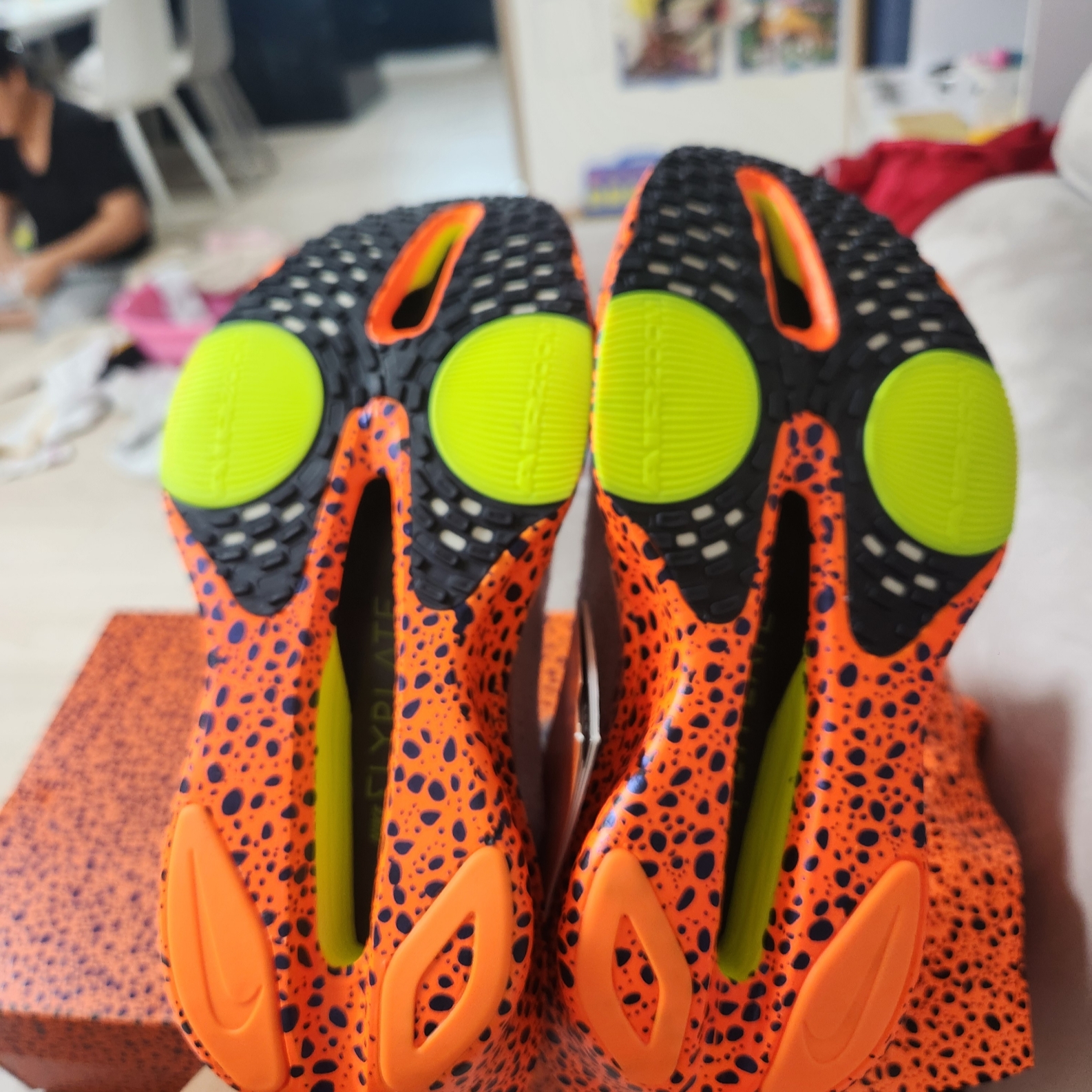 (W) Nike Air Zoom Alphafly Next% 3 Olympic Safari 착용 스타일 - 5