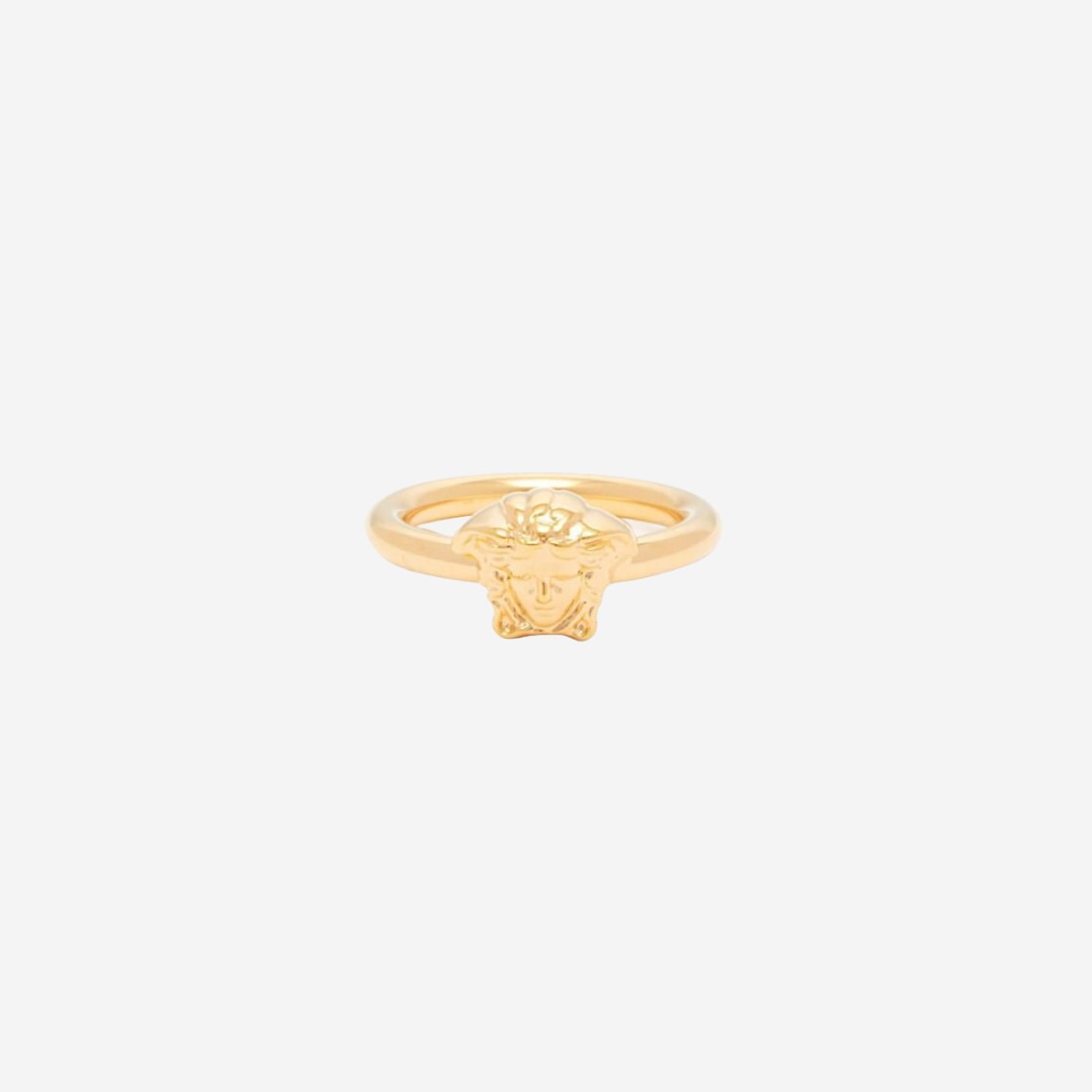 Versace Medusa Logo Ring Gold 상세 이미지 1