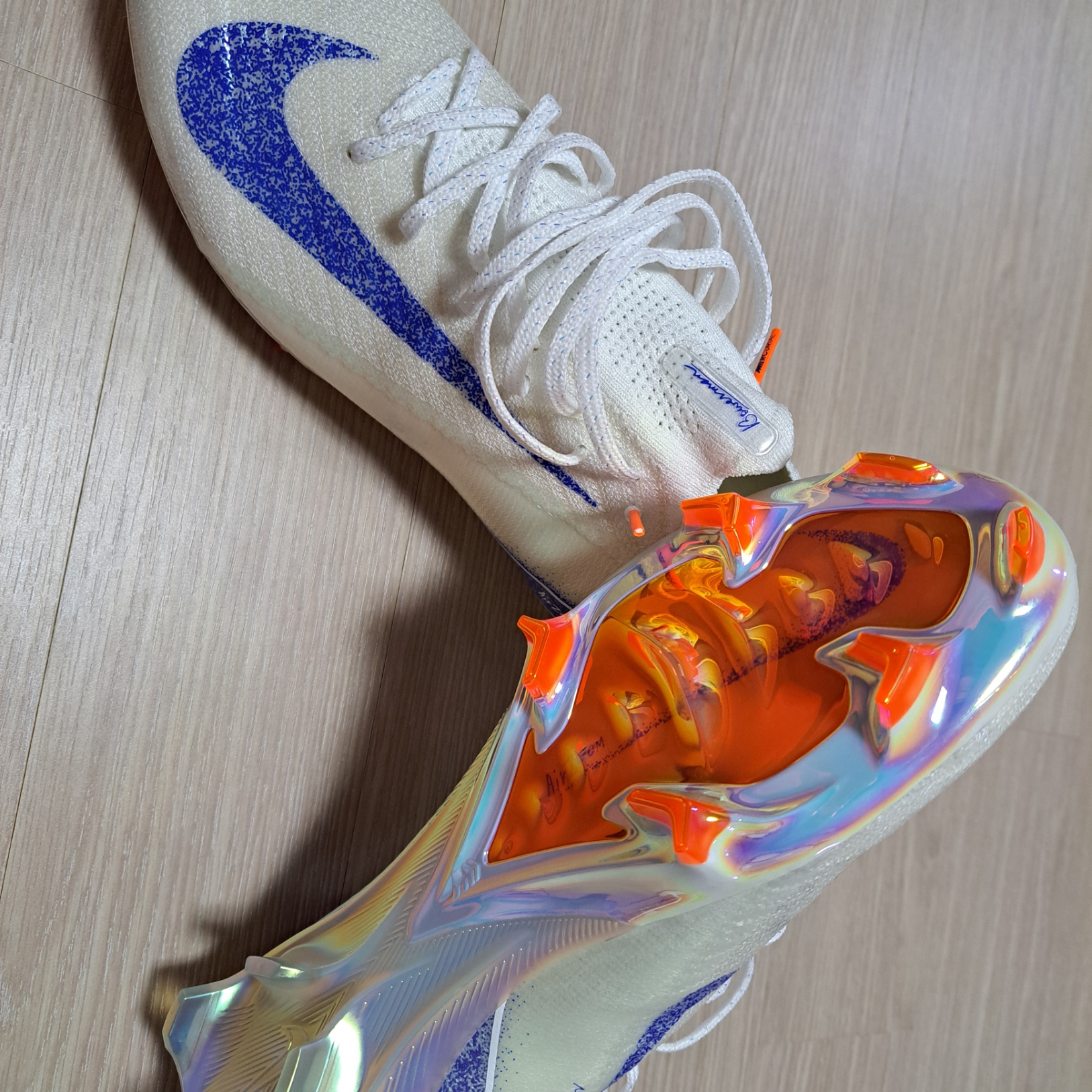 Nike Zoom Mercurial Vapor 16 Elite FG Blueprint 착용 스타일