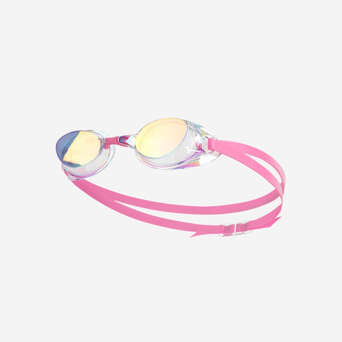 Mizuno Accel Eye Racer Mirror Non Cushion Goggles Clear Pink 상세 이미지 1