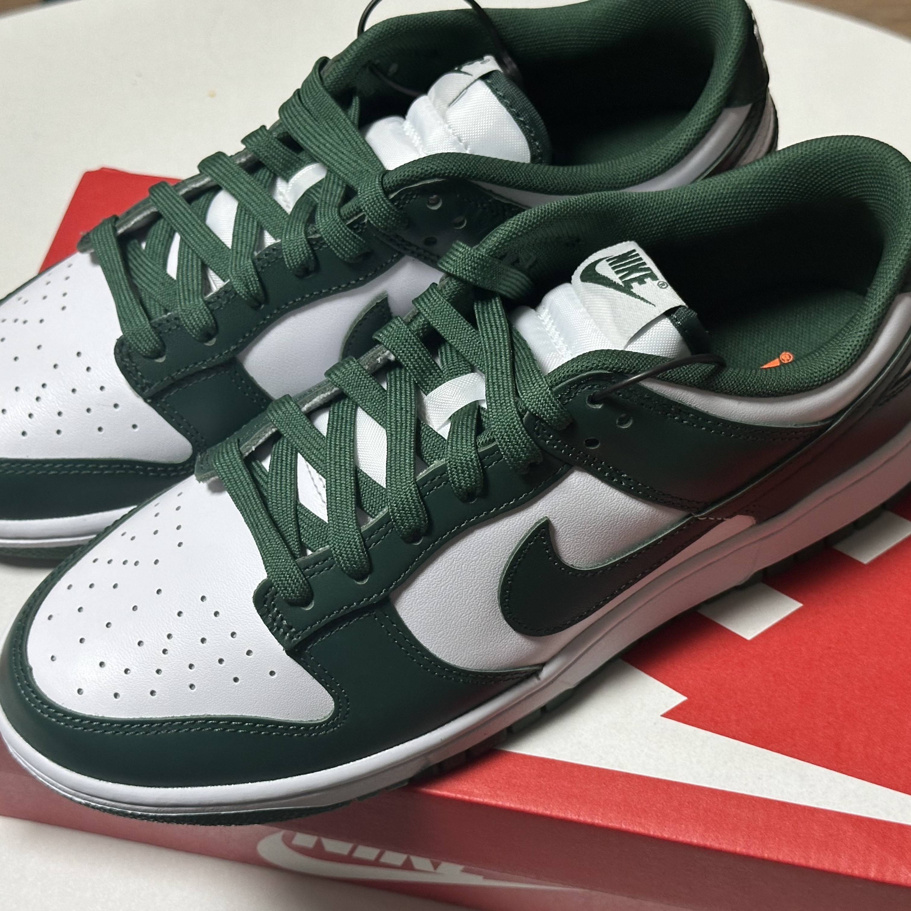 Nike Dunk Low Retro Varsity Green 착용 스타일