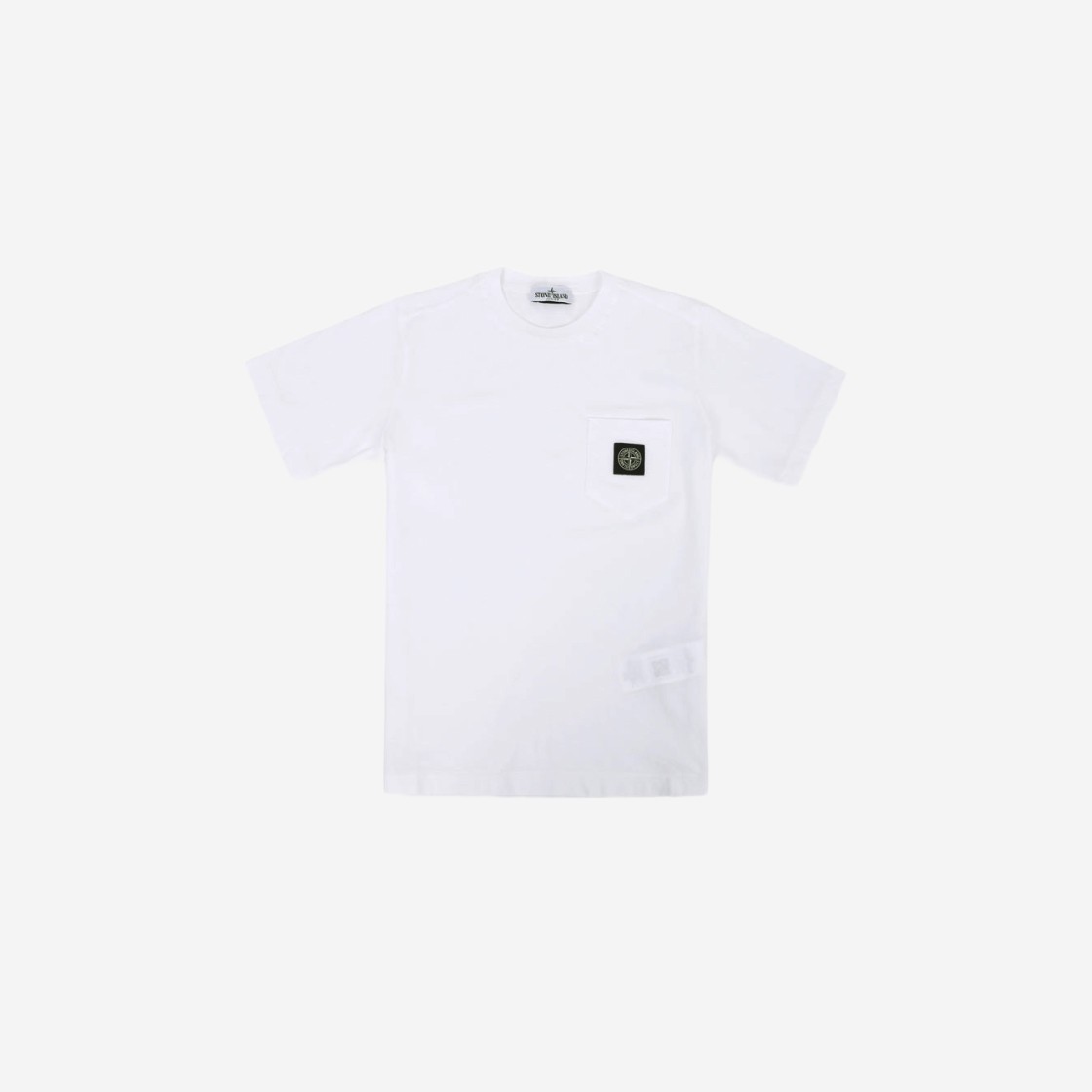 (Kids) Stone Island 20347 Short Sleeve T-Shirt White - 24SS 상세 이미지 1