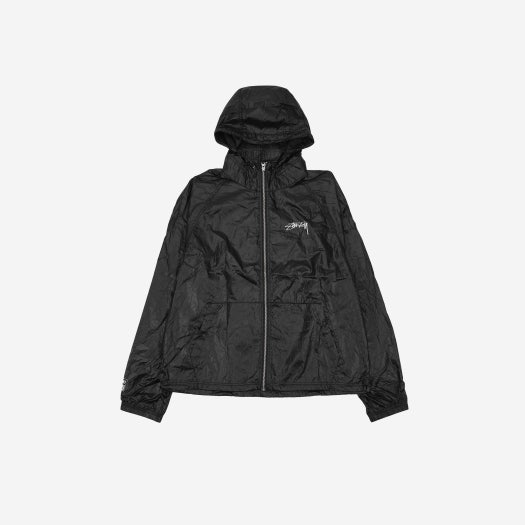 스투시 비치 쉘 링클 나일론 자켓 블랙 | Stussy | KREAM