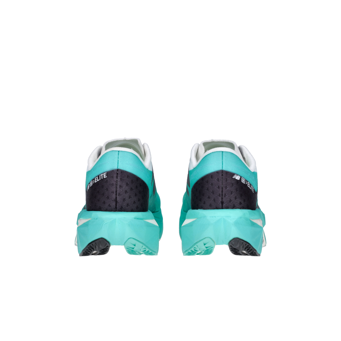 뉴발란스 퓨어셀 슈퍼컴프 엘리트 v4 사이버 제이드 화이트 - 2E 와이드(New Balance Fuelcell Supercomp Elite v4 Cyber Jade White - 2E Wide) - 6