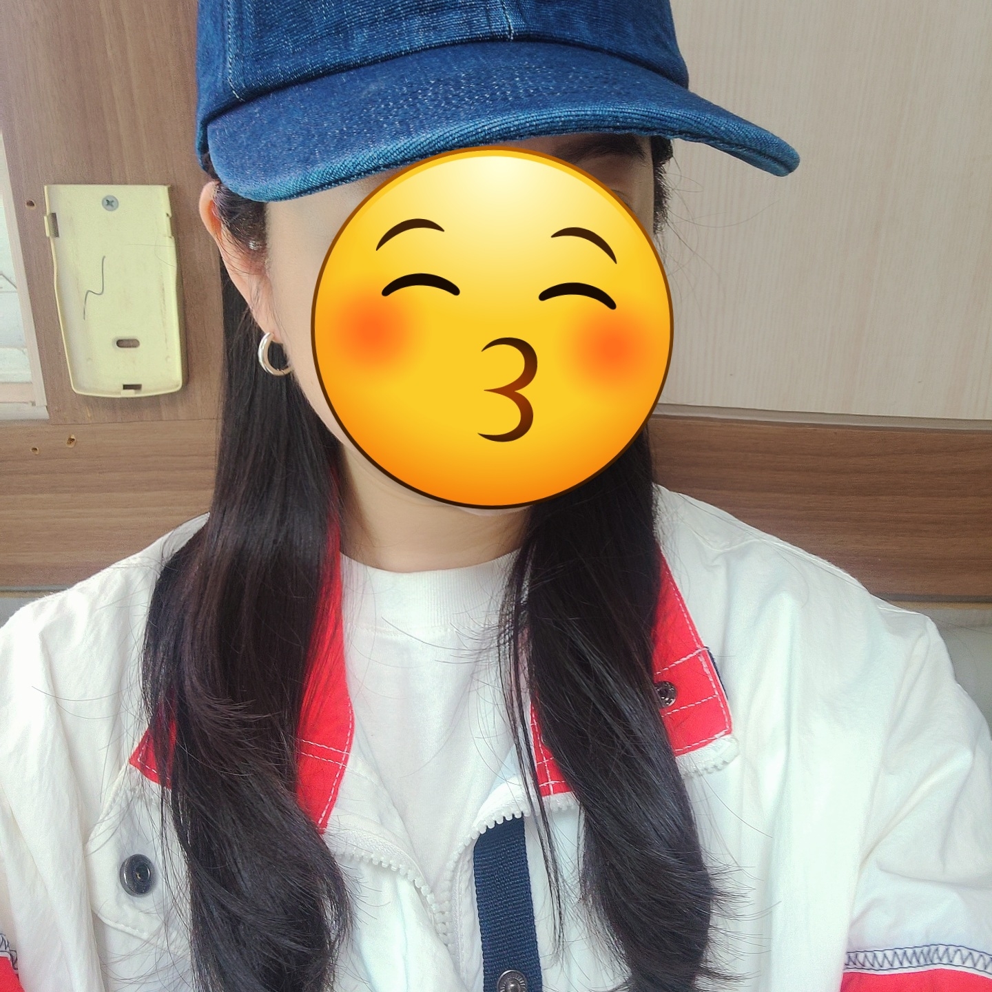 Supreme Cordura Denim Small Box 6-Panel Blue - 24SS 착용 스타일 - 1