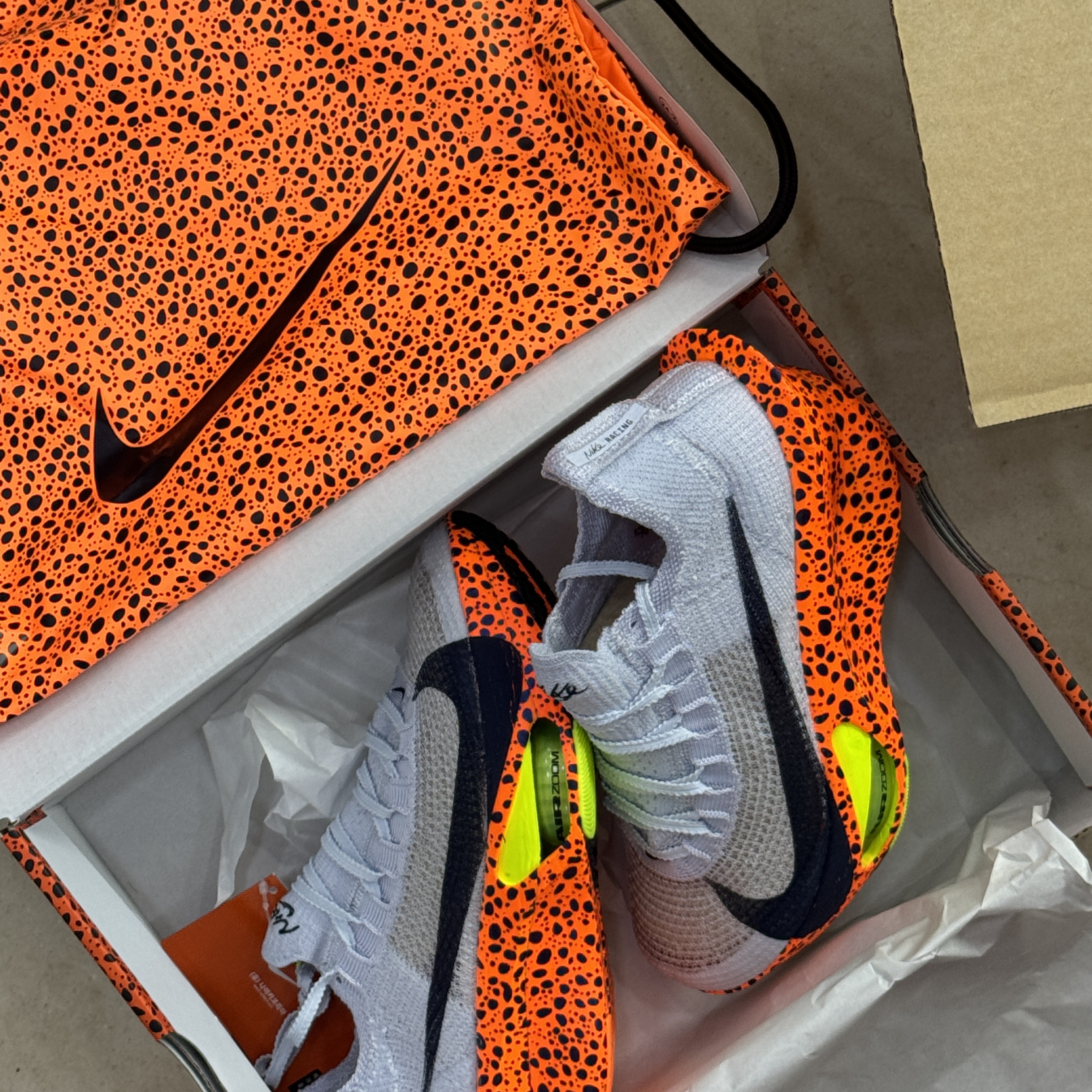 (W) Nike Air Zoom Alphafly Next% 3 Olympic Safari 착용 스타일 - 1