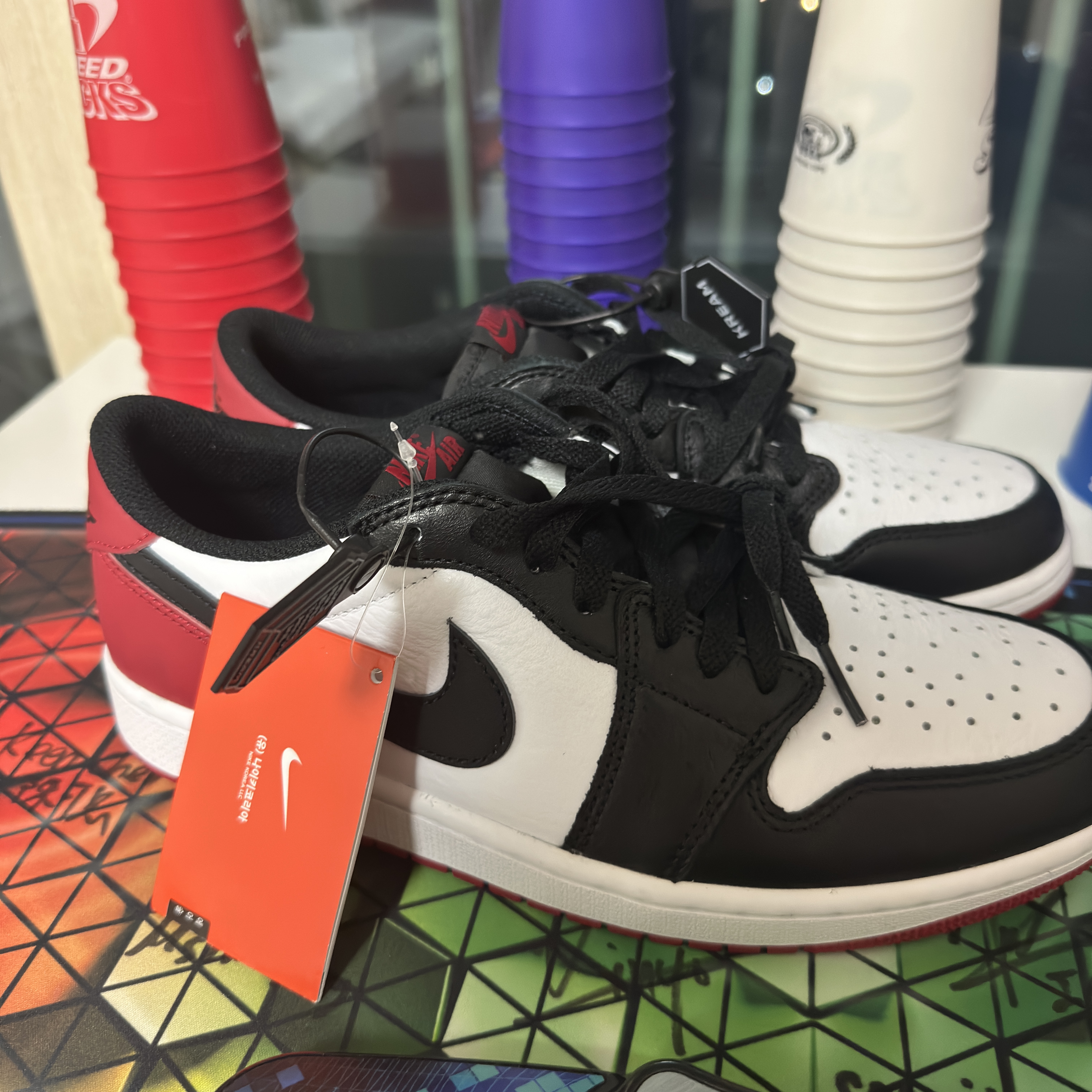 Jordan 1 Retro Low OG Black Toe 착용 스타일