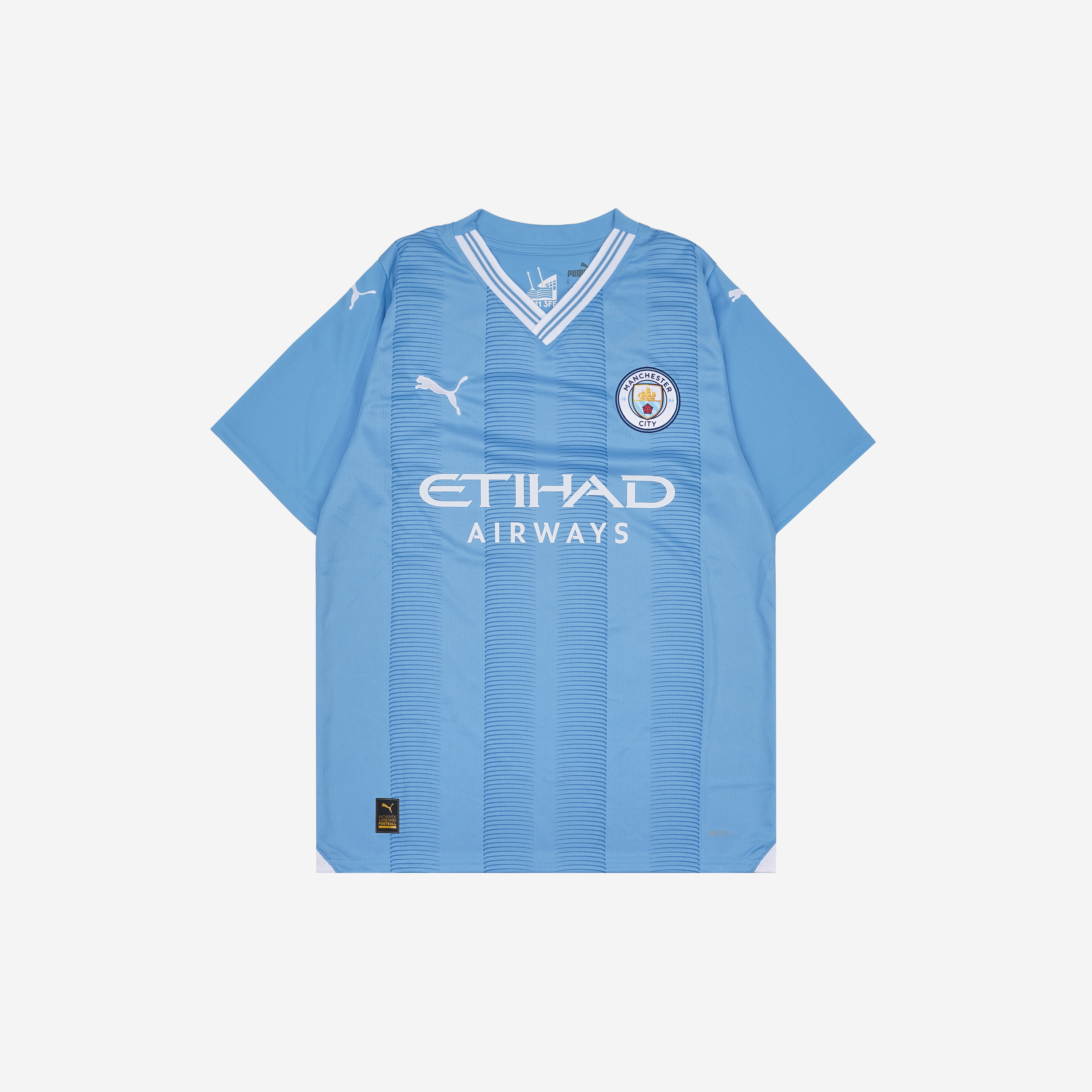 푸마 맨체스터 시티 2023/24 홈 저지 팀 라이트 블루 (논 마킹 버전)(Puma Manchester City 2023/24 Home Jersey Team Light Blue (Non Marking Ver.))