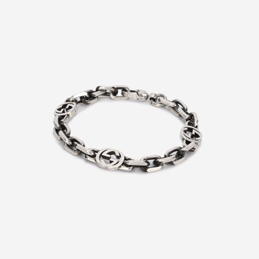 Gucci Interlocking G Bracelet Silver