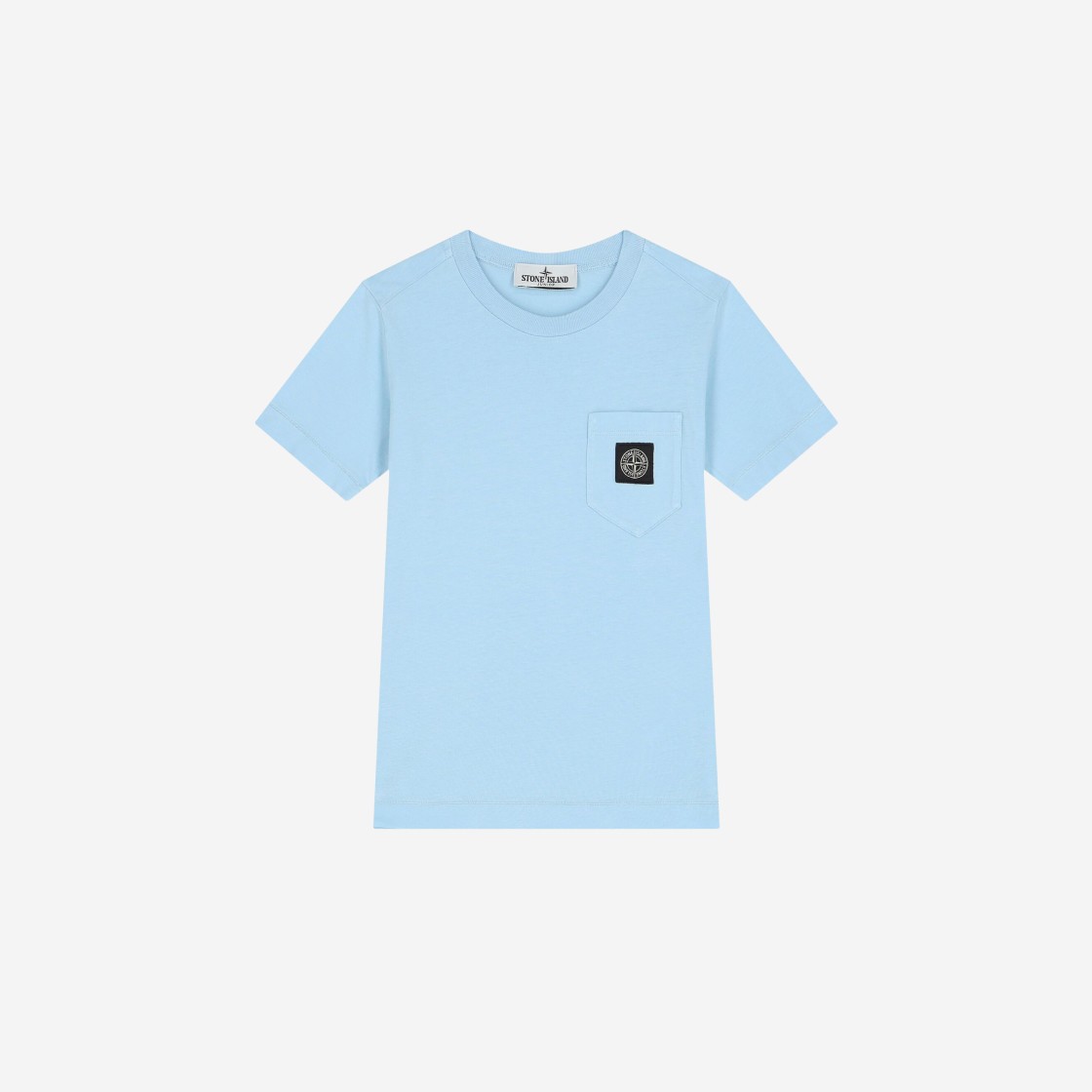 (Kids) Stone Island 20347 Short Sleeve T-Shirt Sky Blue - 24SS 상세 이미지 1