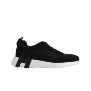 (W) Hermes Bouncing Sneaker Mesh Suede Goatskin & Noir