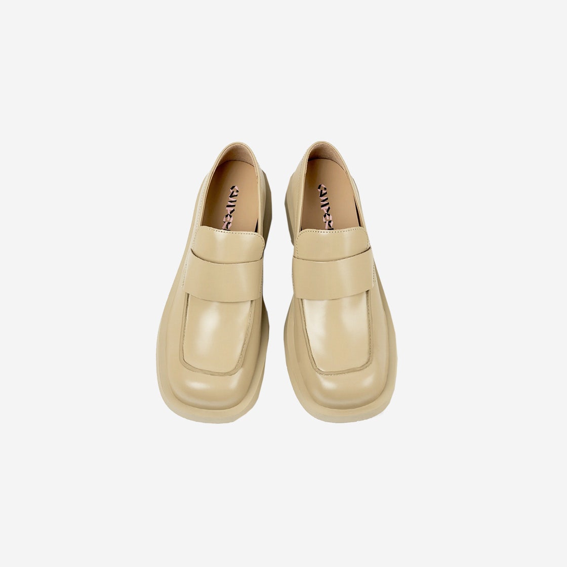A500003-007 CAMPER LAB Mil 1978 Leather Loafer Beige - #3