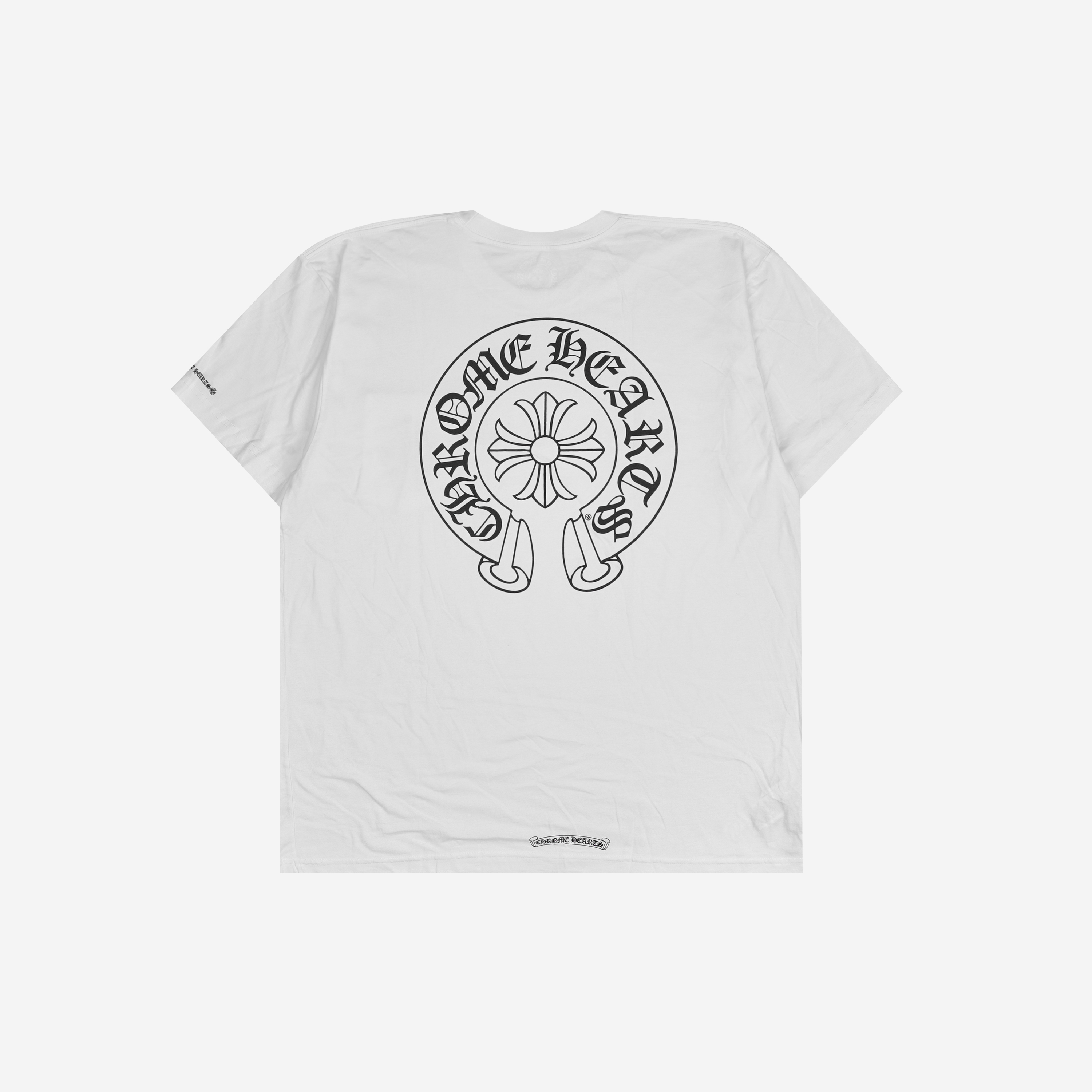 Chrome Hearts Horseshoe Logo Pocket T-Shirt White