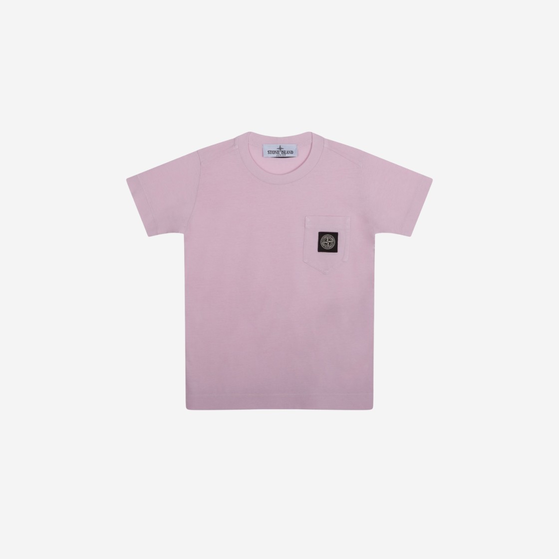 (Kids) Stone Island 20347 Short Sleeve T-Shirt Pink - 24SS 상세 이미지 1