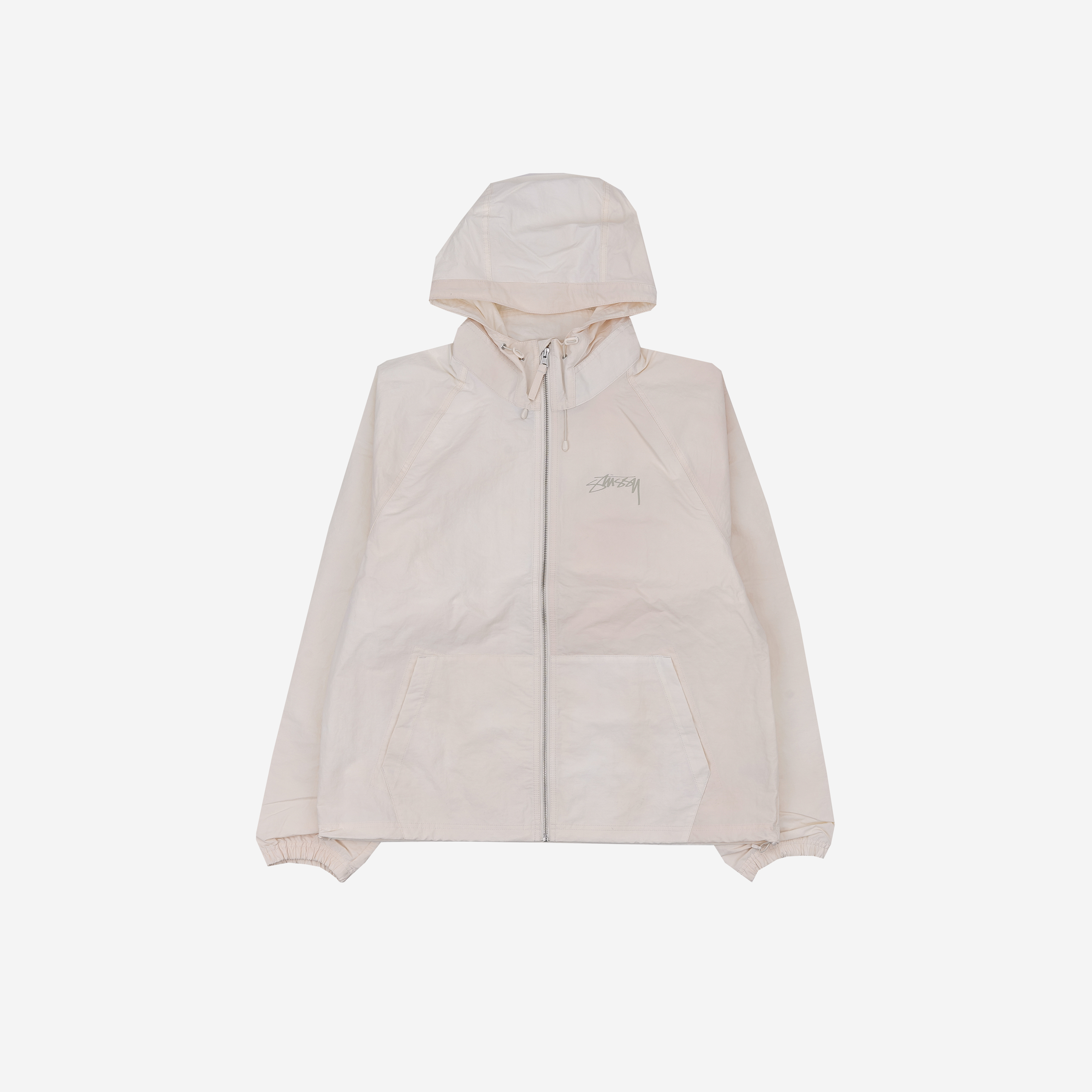 Stussy Wave Dye Beach Shell Jacket Bone
