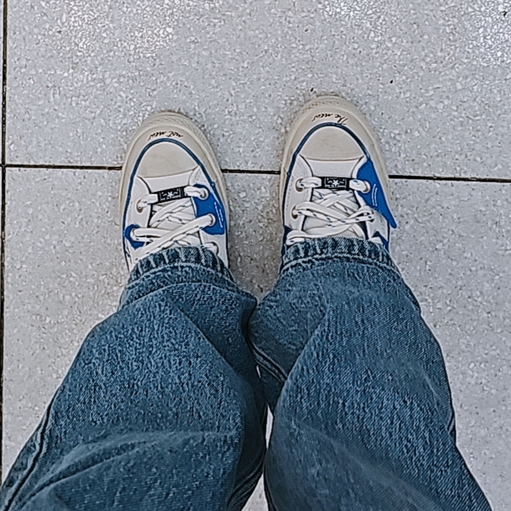 Converse x Ader Error Chuck 70 High White 착용 스타일