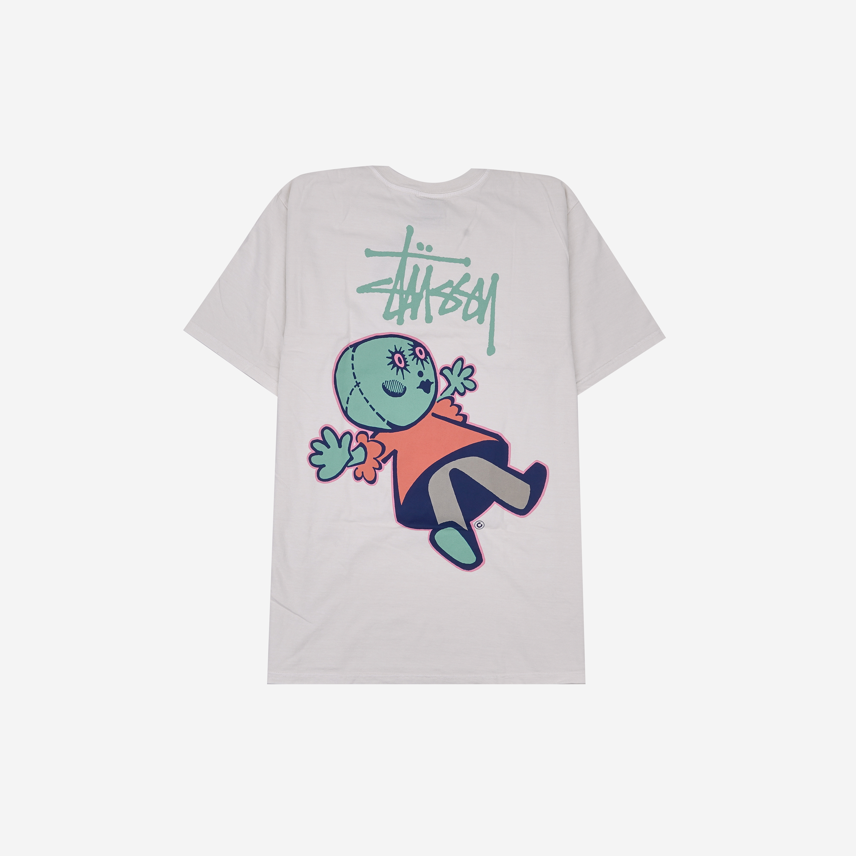 Stussy Dollie Pigment Dyed T-Shirt Natural