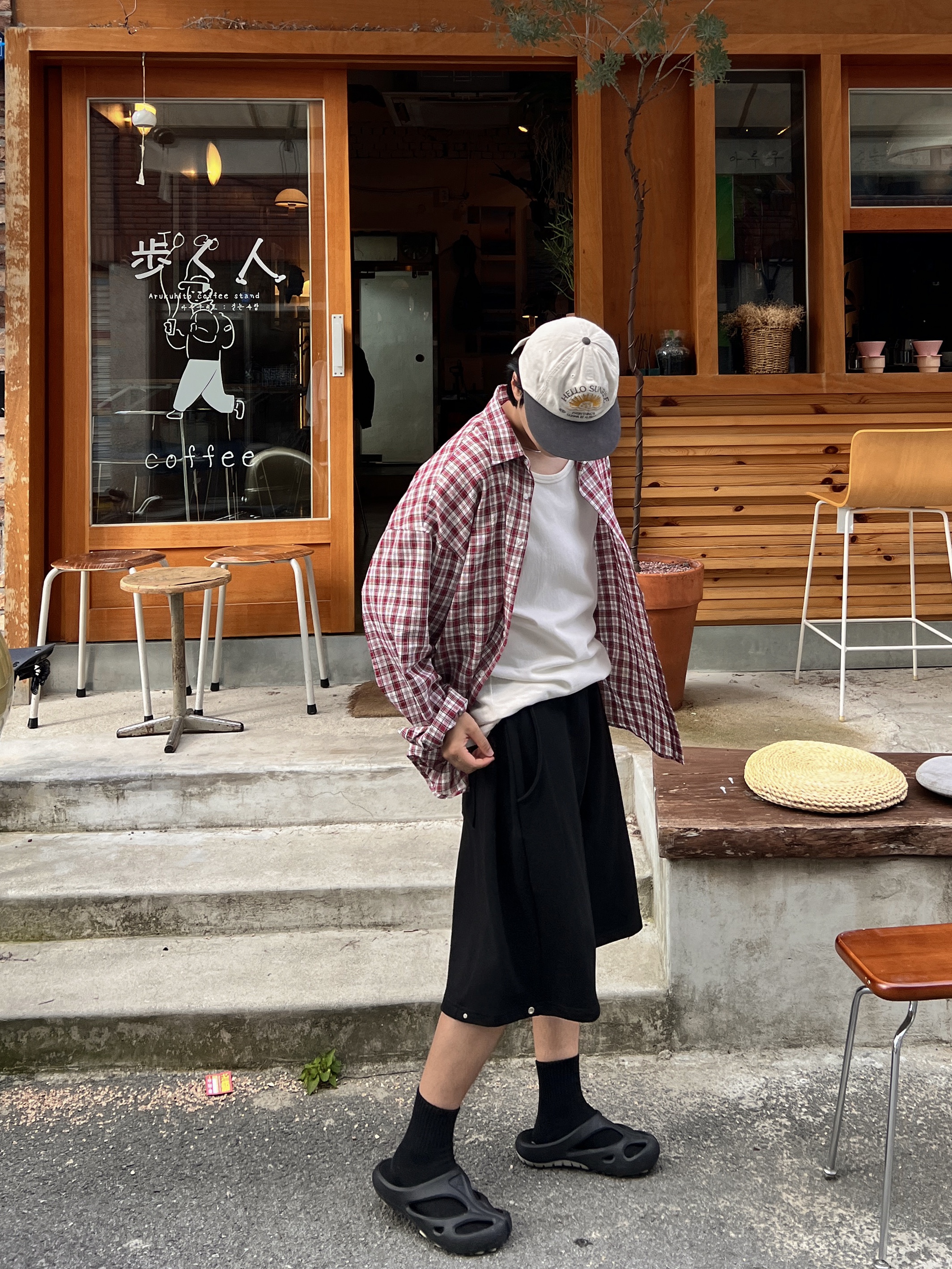 Keen Shanti Black Dawn Blue 착용 스타일 - 3