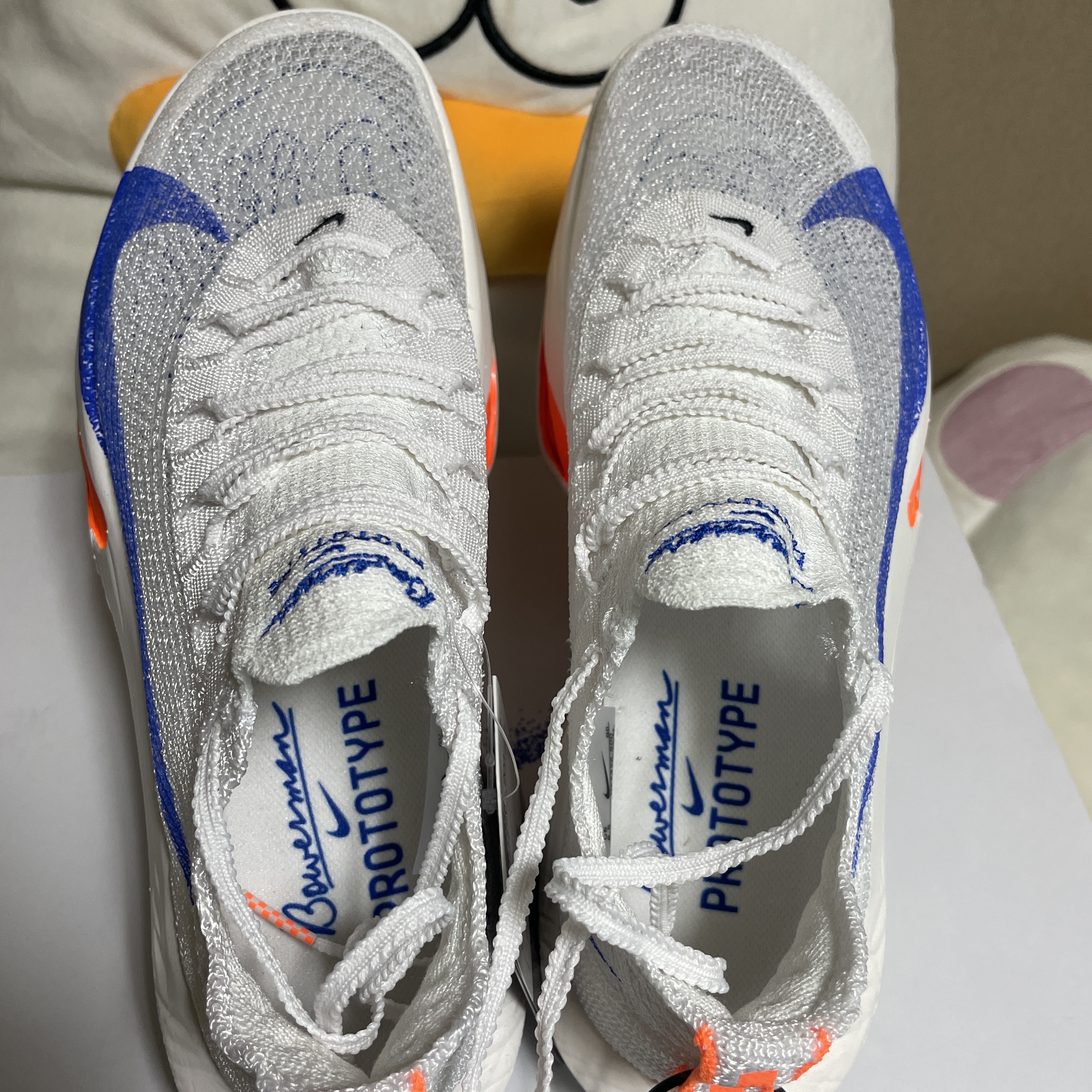 (W) Nike Air Zoom Alphafly Next% 3 Blueprint 착용 스타일 - 2