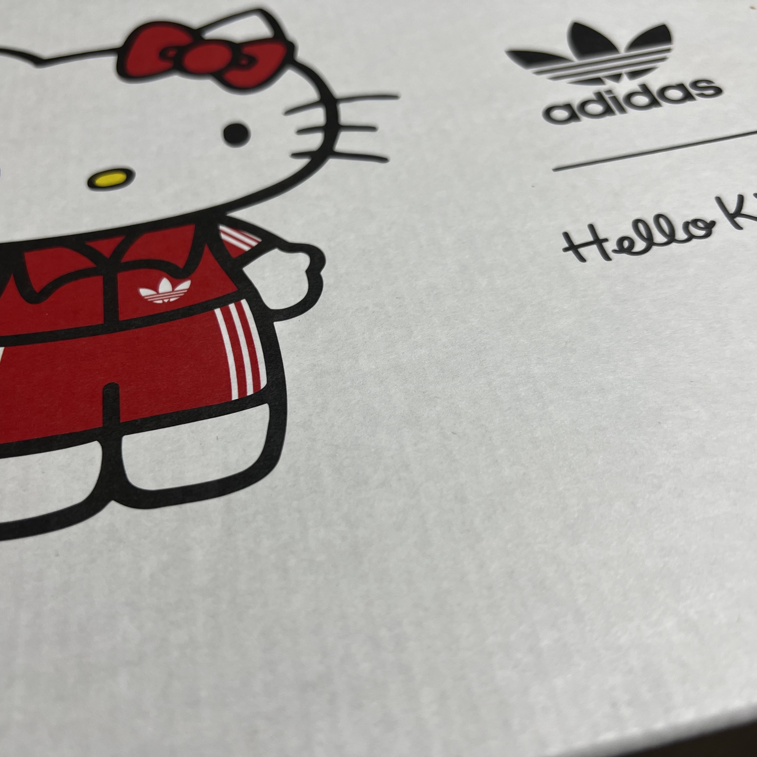 (W) Adidas x Hello Kitty Adifom Stan Smith Mule Clear Pink Red 착용 스타일 - 2