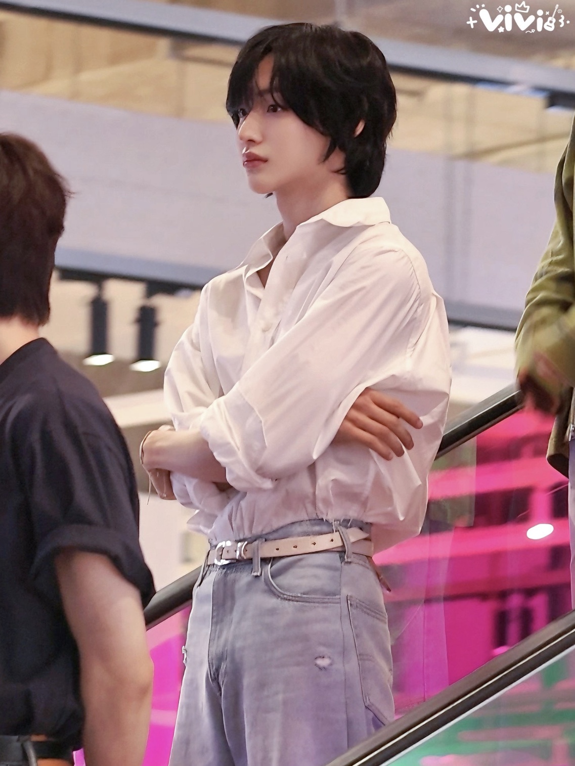 Our Legacy Belt 2cm Leather Off White 착용 스타일