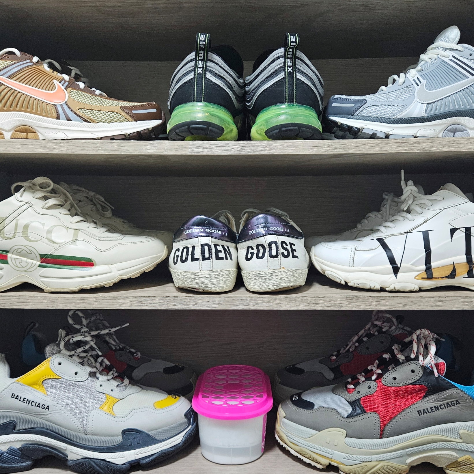 Nike Zoom Vomero 5 Wheat Grass and Cacao Wow, (W) Nike Zoom Vomero 5 Pure Platinum Metallic Silver 착용 스타일