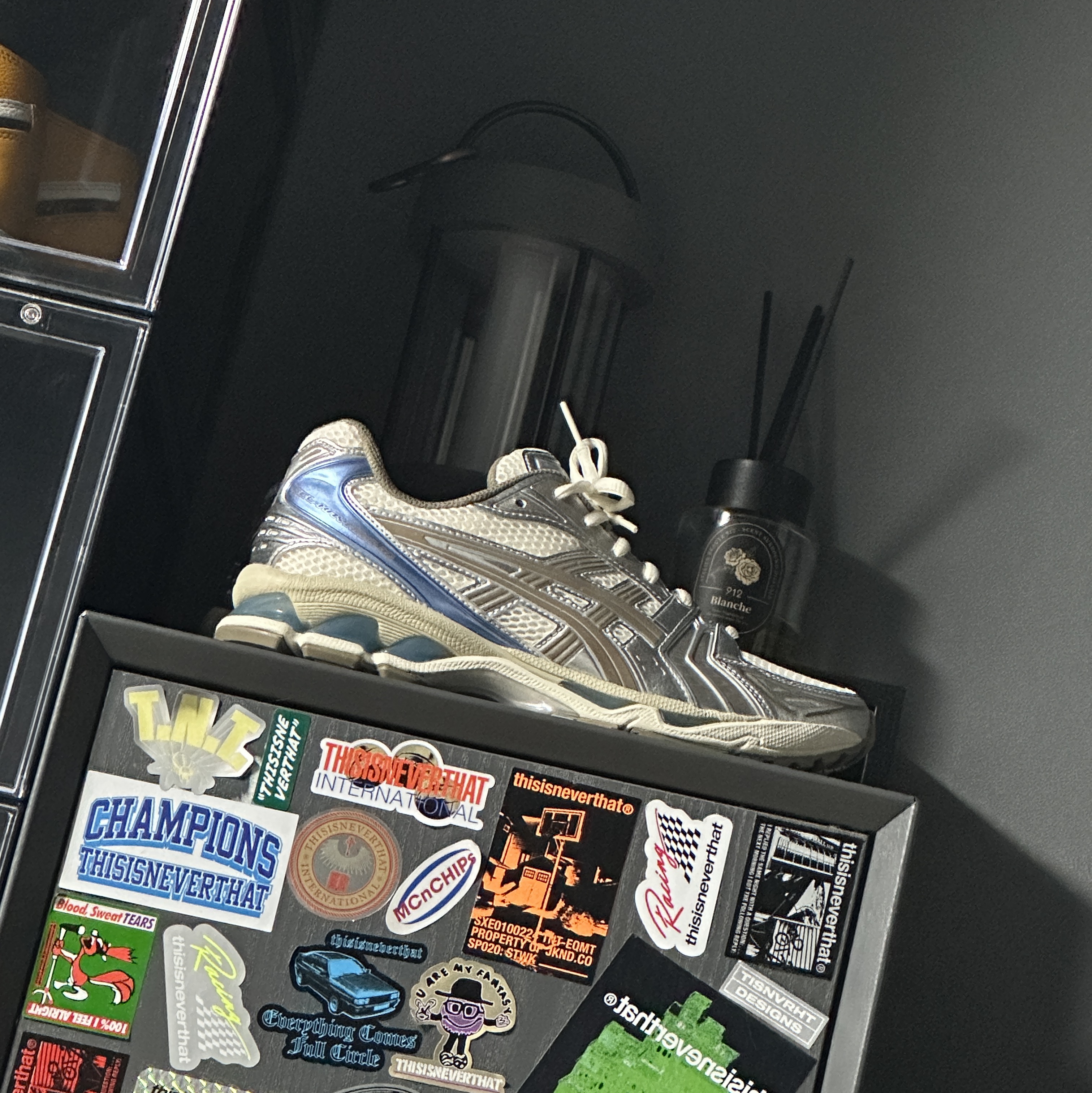 (W) Asics Gel-Kayano 14 Cream Pepper 착용 스타일