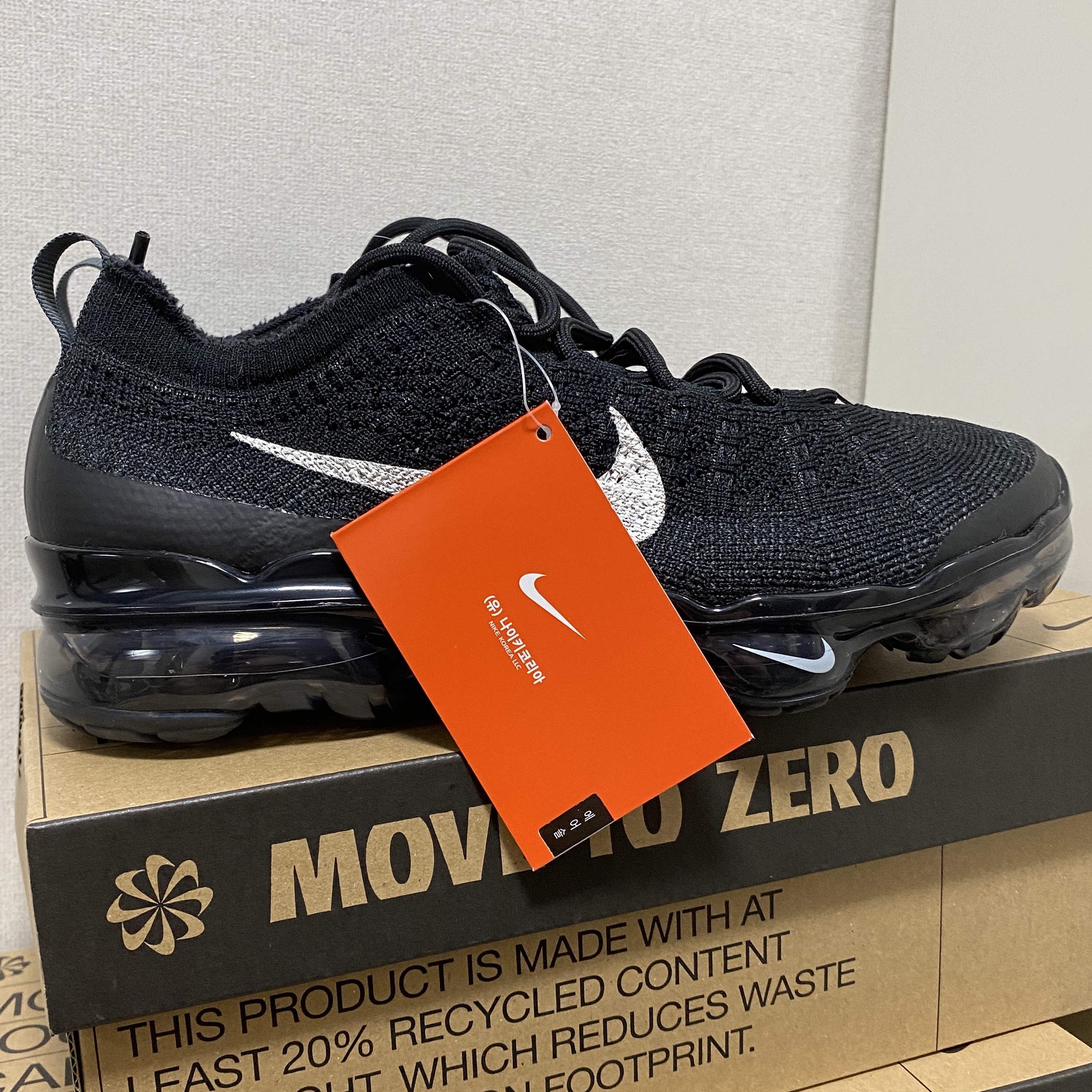 (W) Nike Air Vapormax 2023 Flyknit Anthracite 착용 스타일