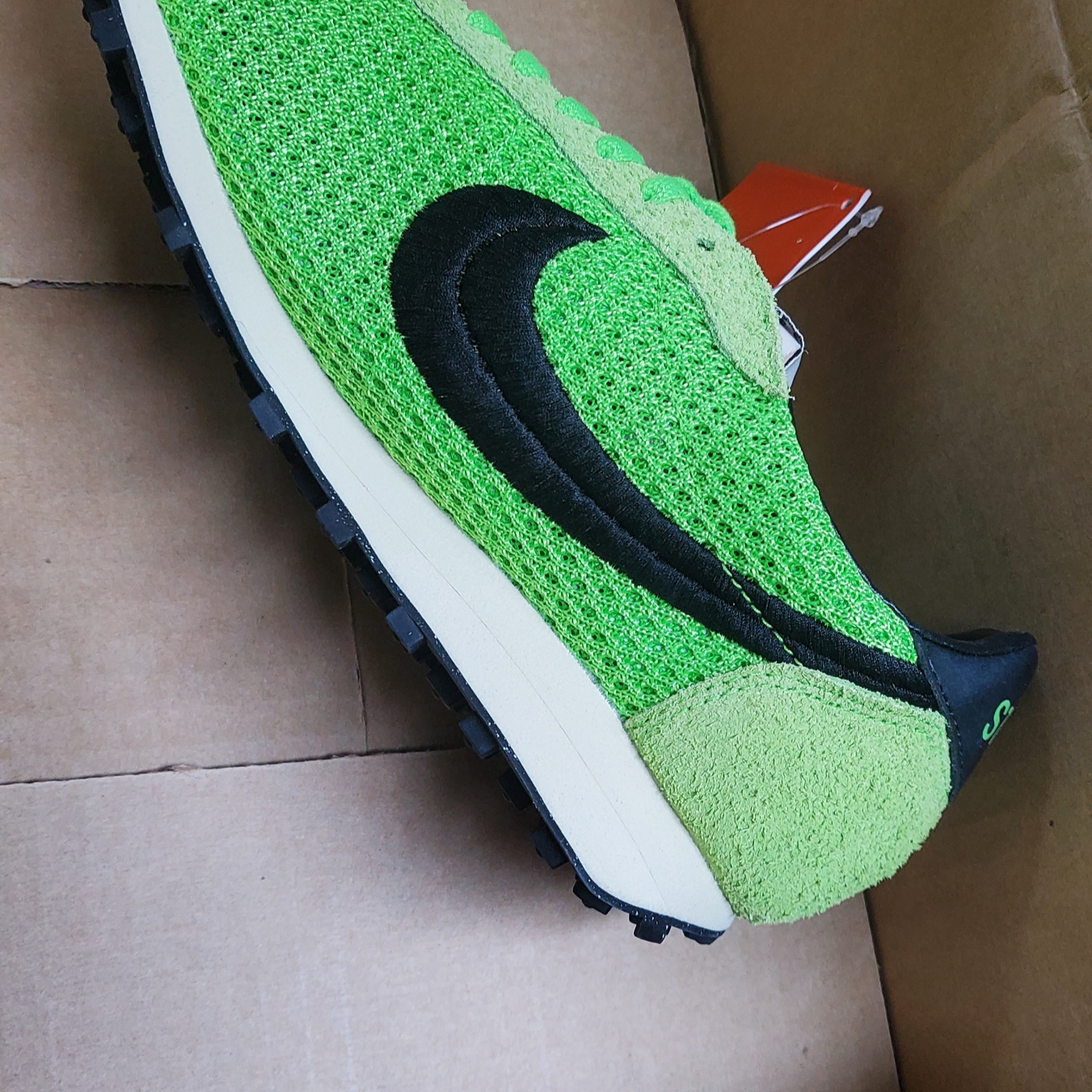 Nike x Stussy LD-1000 SP Action Green and Black 착용 스타일