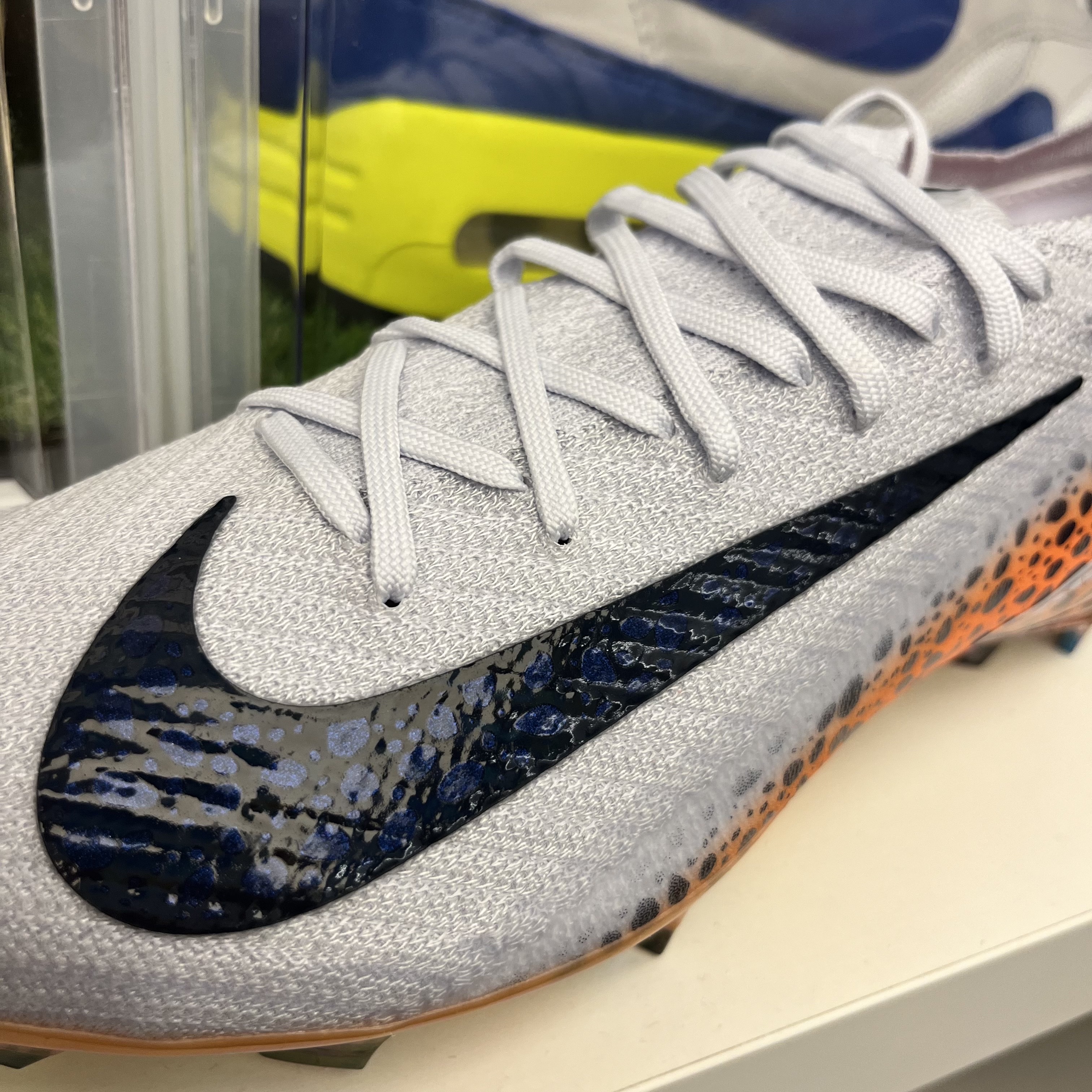 Nike Zoom Mercurial Vapor 16 Elite FG OLY Electric 착용 스타일 - 2