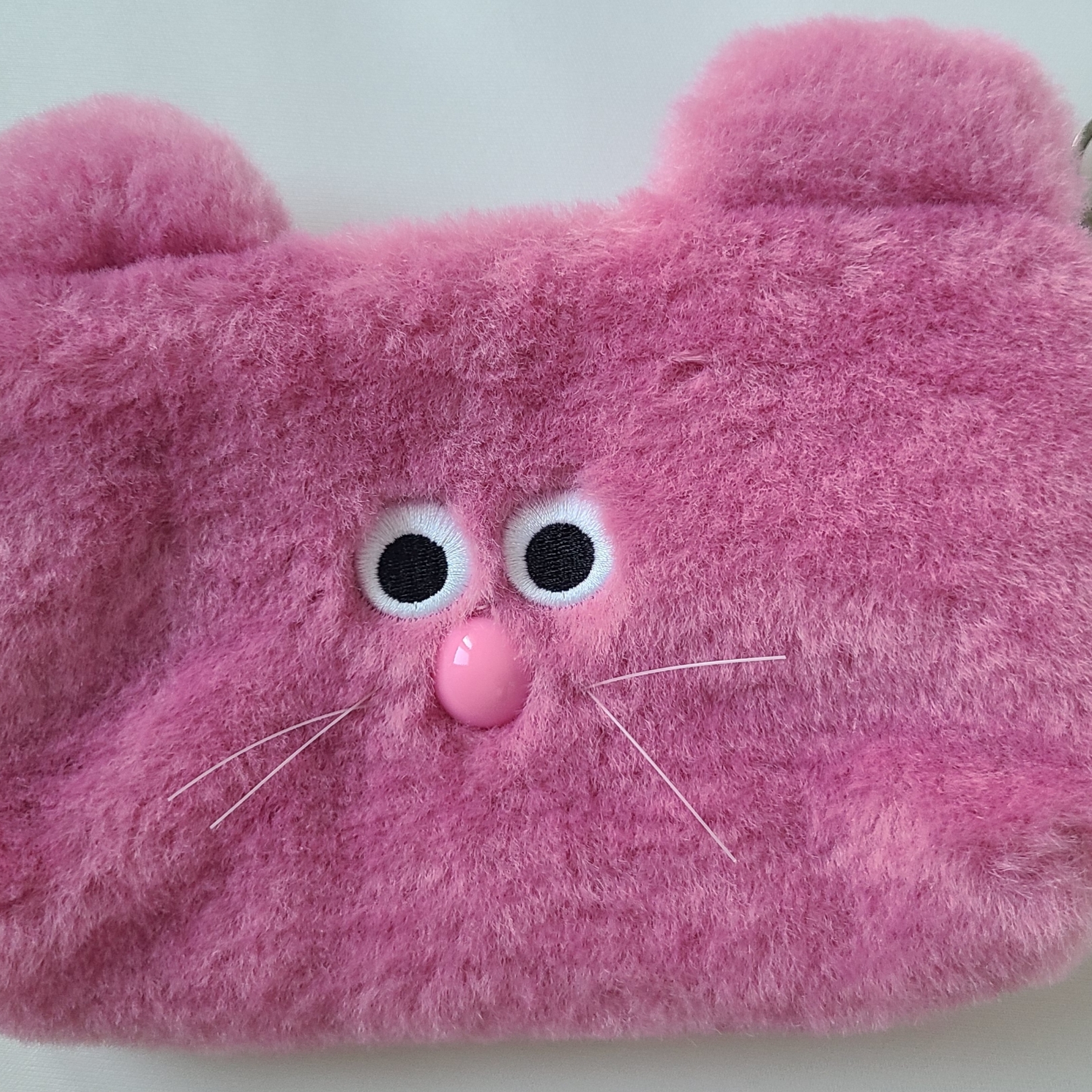 Monamhee Pingpingi Keyring Pouch Pink 착용 스타일
