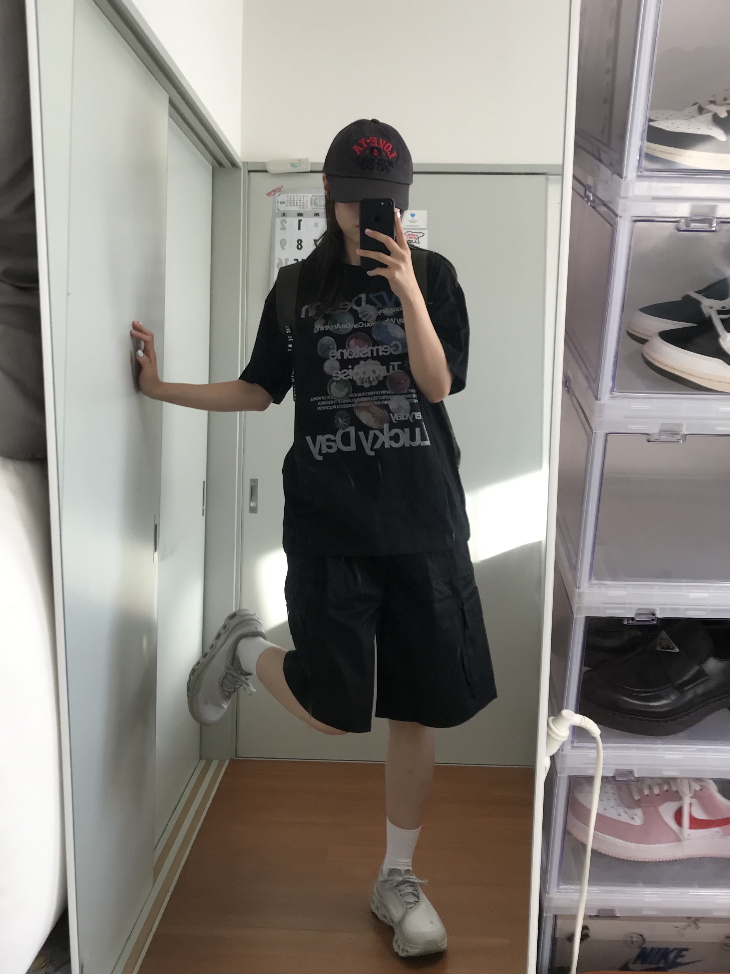 (W) On Running x Post Archive Faction (Paf) Cloudmonster 2 Moondust Chalk, On Running x Post Archive Faction (Paf) Cloudmonster 2 Moondust Chalk 착용 스타일