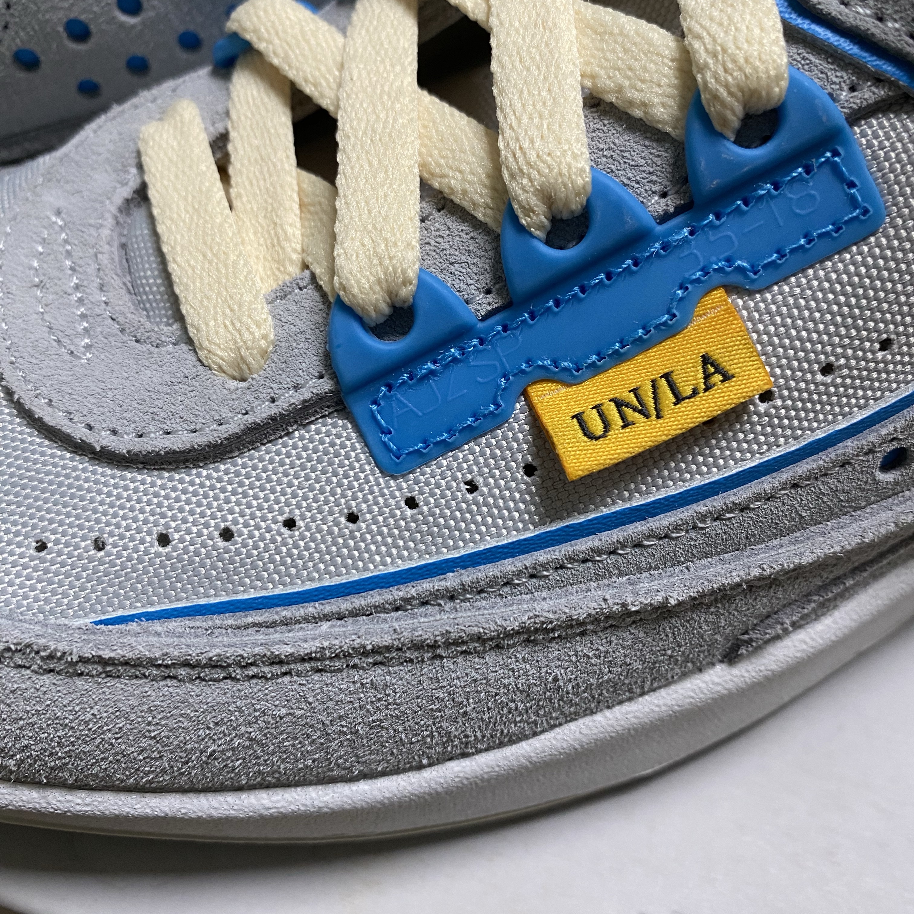 Jordan 2 x Union Retro SP Grey Fog 착용 스타일 - 6
