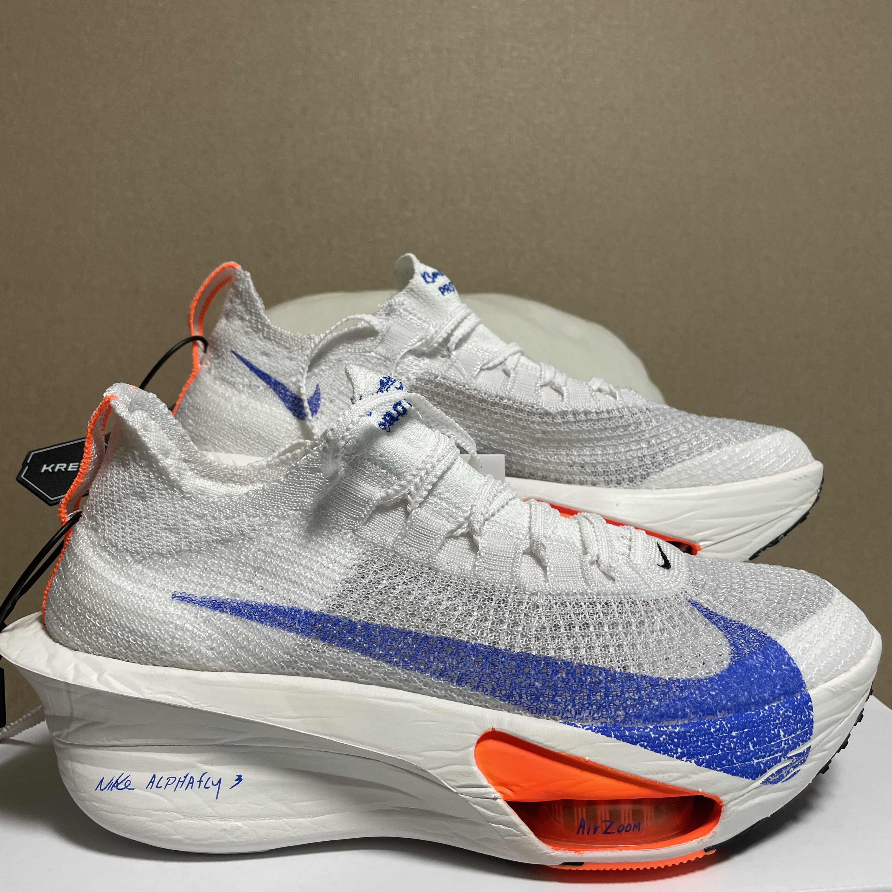 (W) Nike Air Zoom Alphafly Next% 3 Blueprint 착용 스타일 - 1