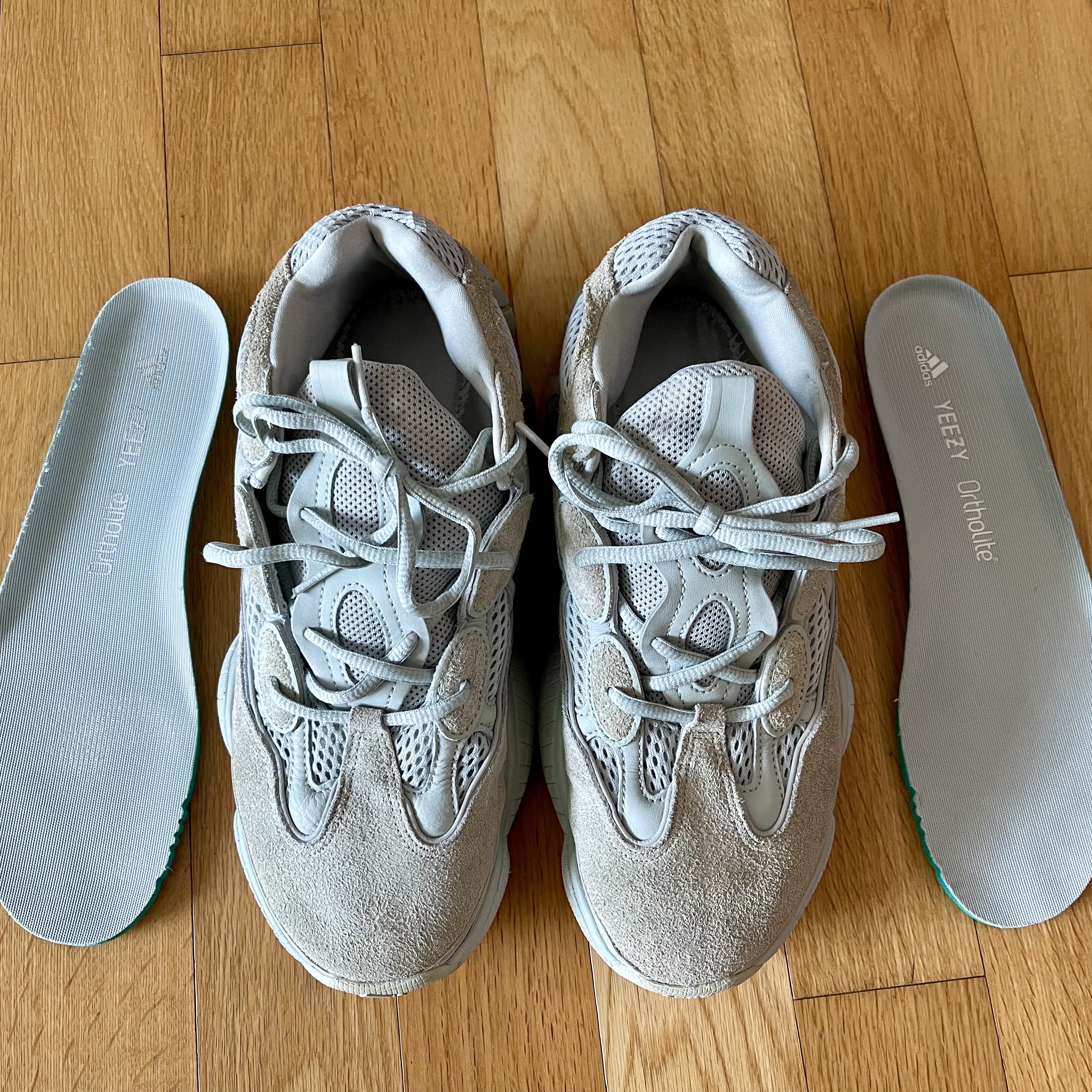 Adidas Yeezy 500 Salt 착용 스타일 - 4
