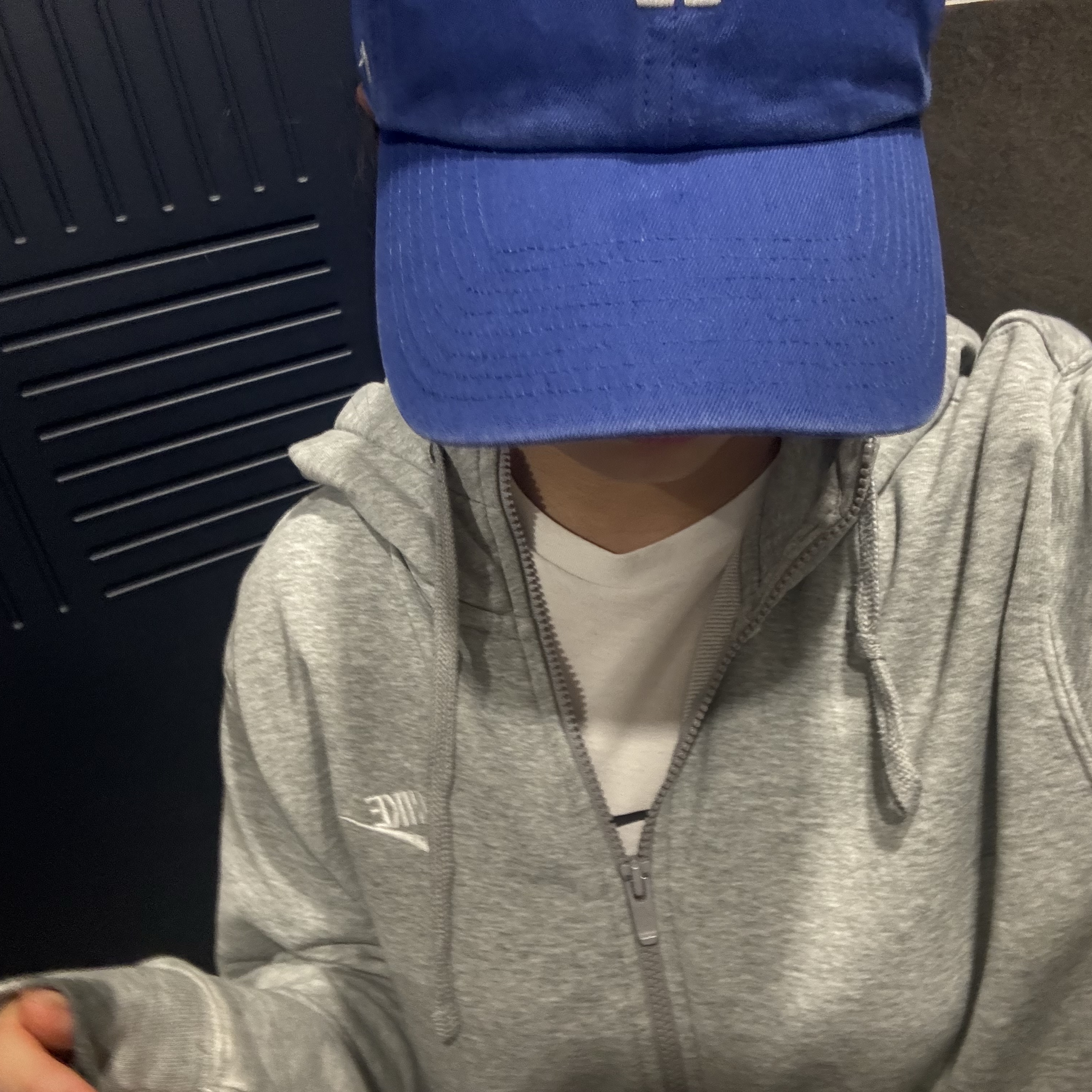 47 Brand LA Dodgers Base Runner Clean Up Royal 착용 스타일