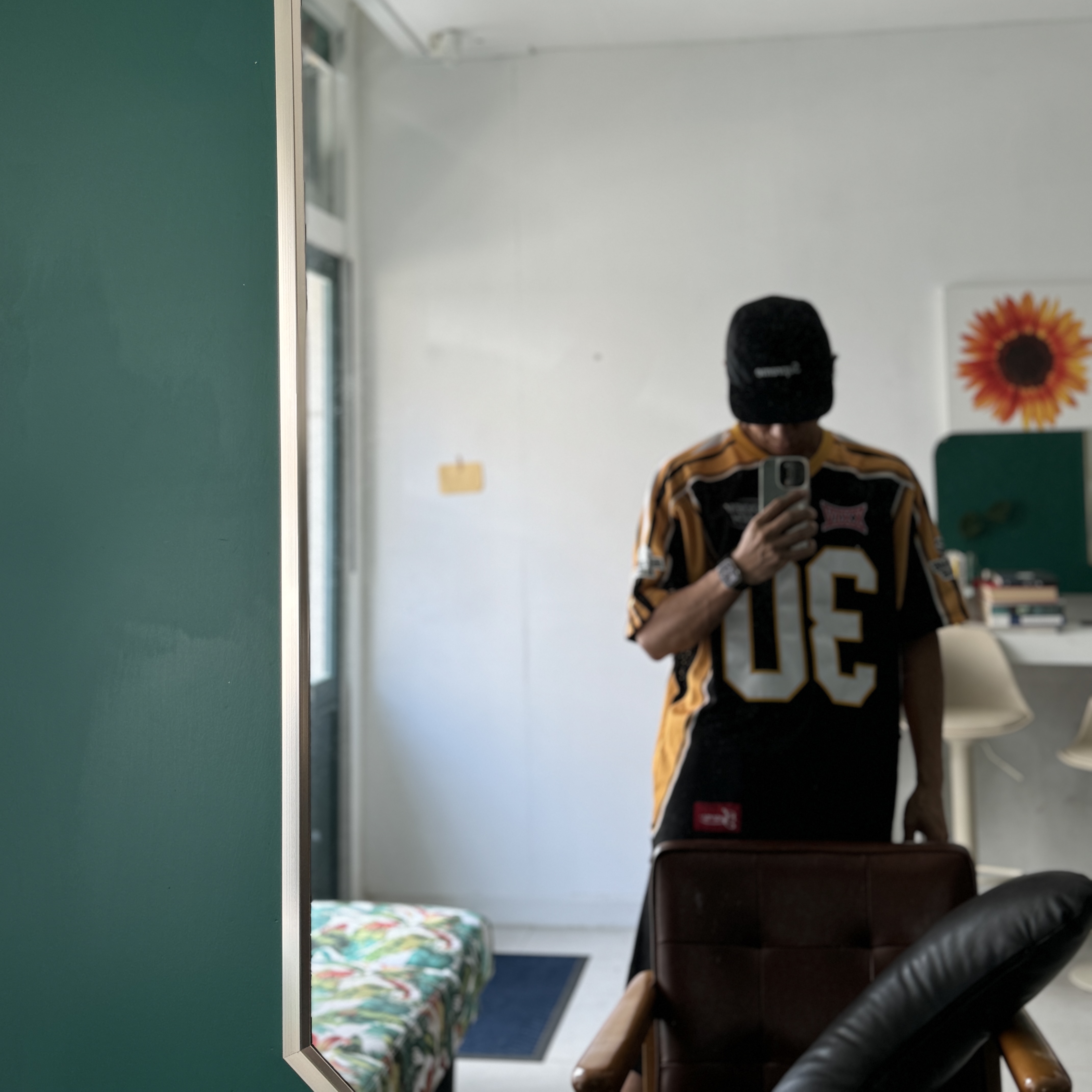 Supreme Sudden Death Football Jersey Black - 24SS 착용 스타일