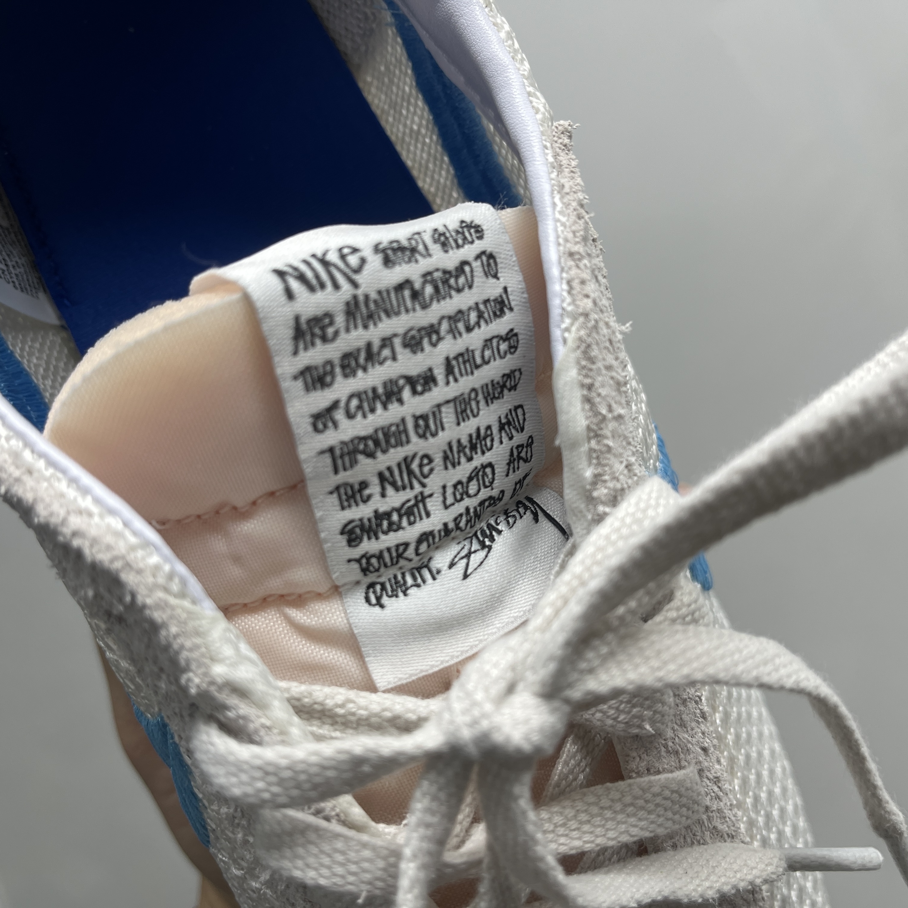 Nike x Stussy LD-1000 SP Phantom Aquarius Blue 착용 스타일 - 3