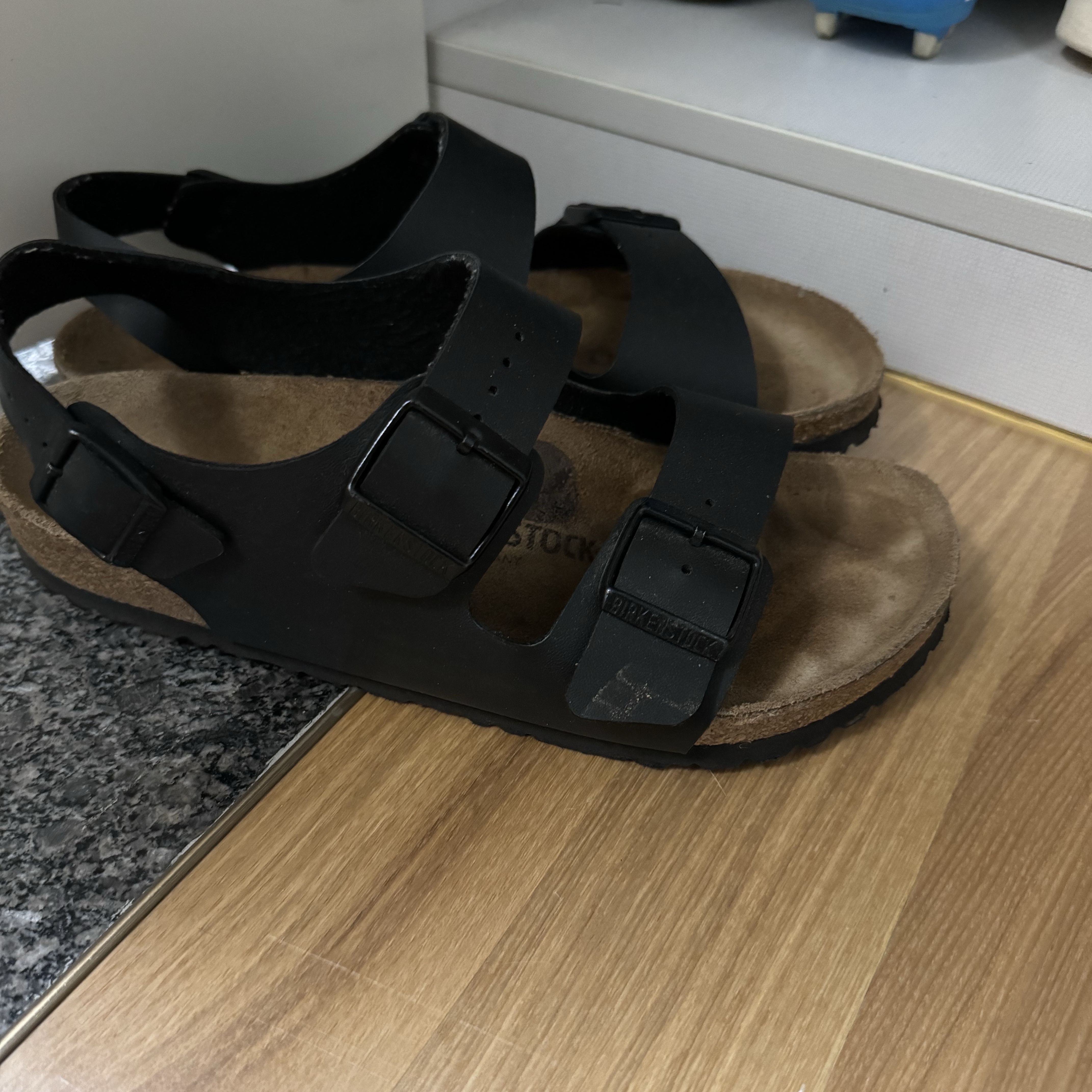 Birkenstock Tatacoa Birko Flor Futura Black - Regular 착용 스타일
