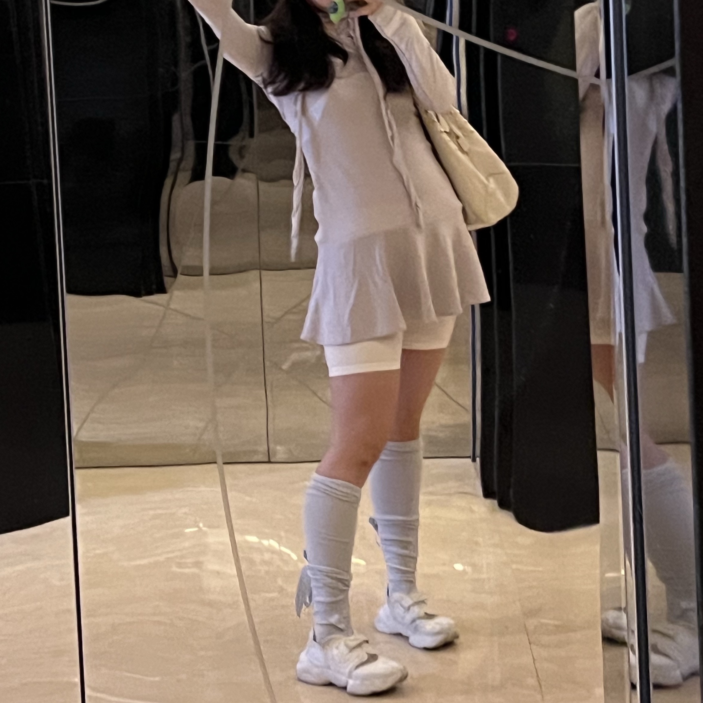 (W) Nike Aqua Rift Sail 착용 스타일 - 1