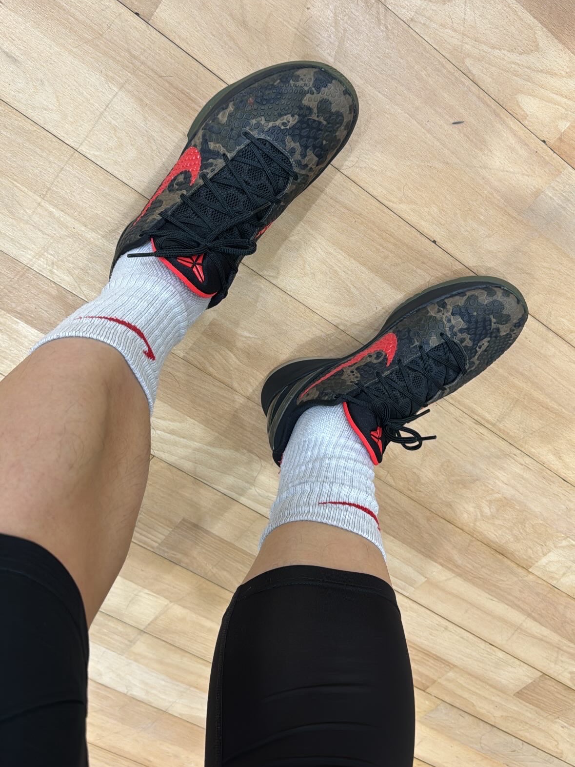 Nike Kobe 6 Protro Italian Camo 착용 스타일