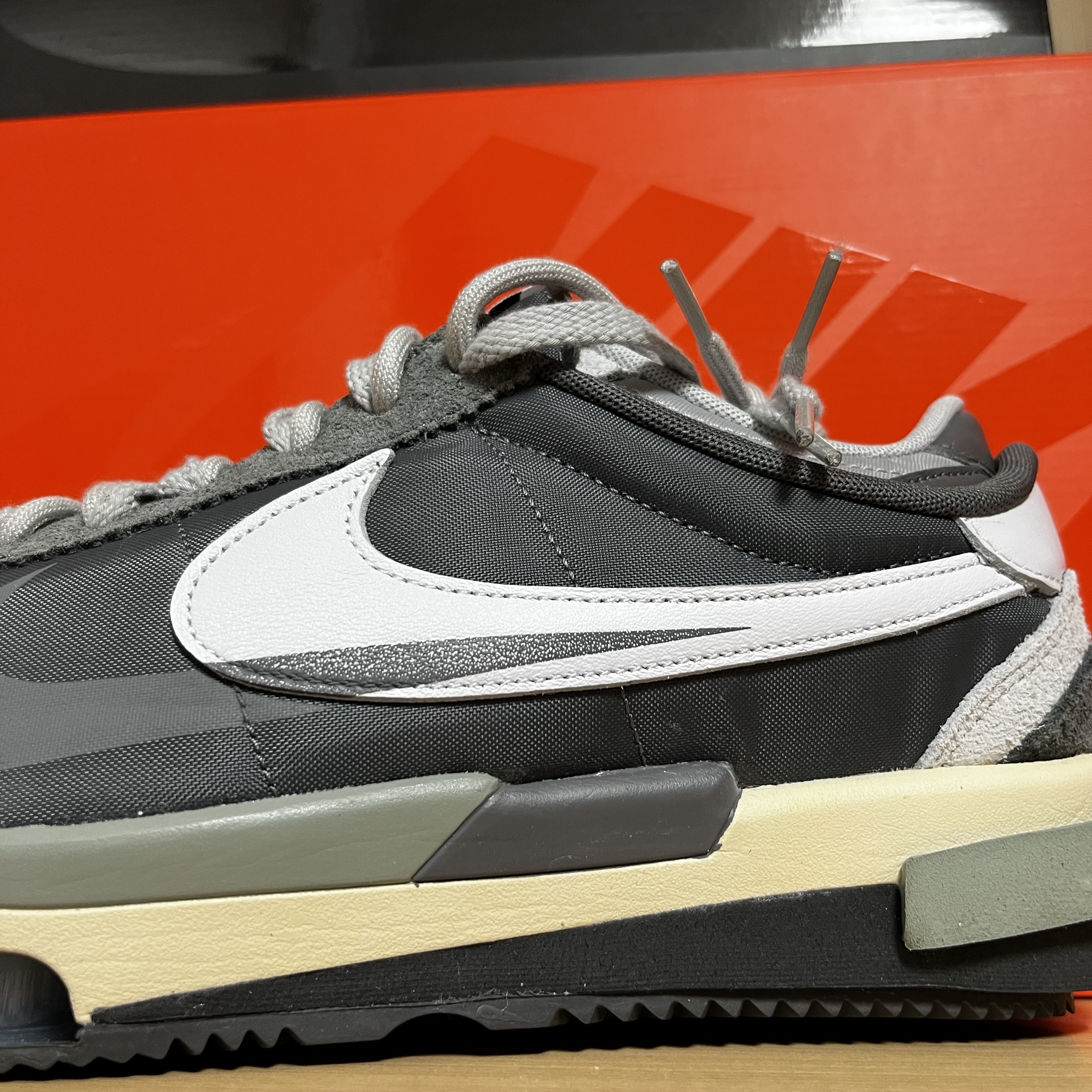 Nike x Sacai Zoom Cortez SP Iron Grey 착용 스타일