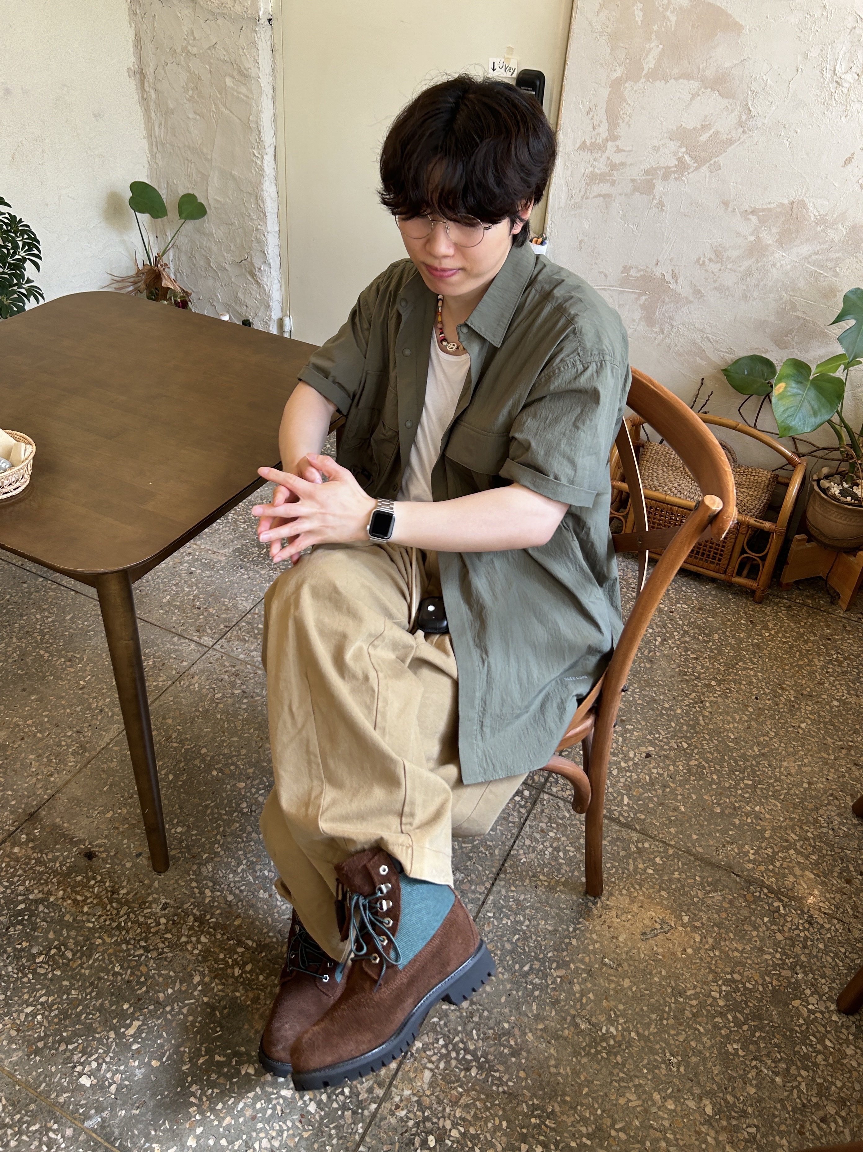 Timberland x Thisisneverthat 6 inch Boot Brown - Wide 착용 스타일
