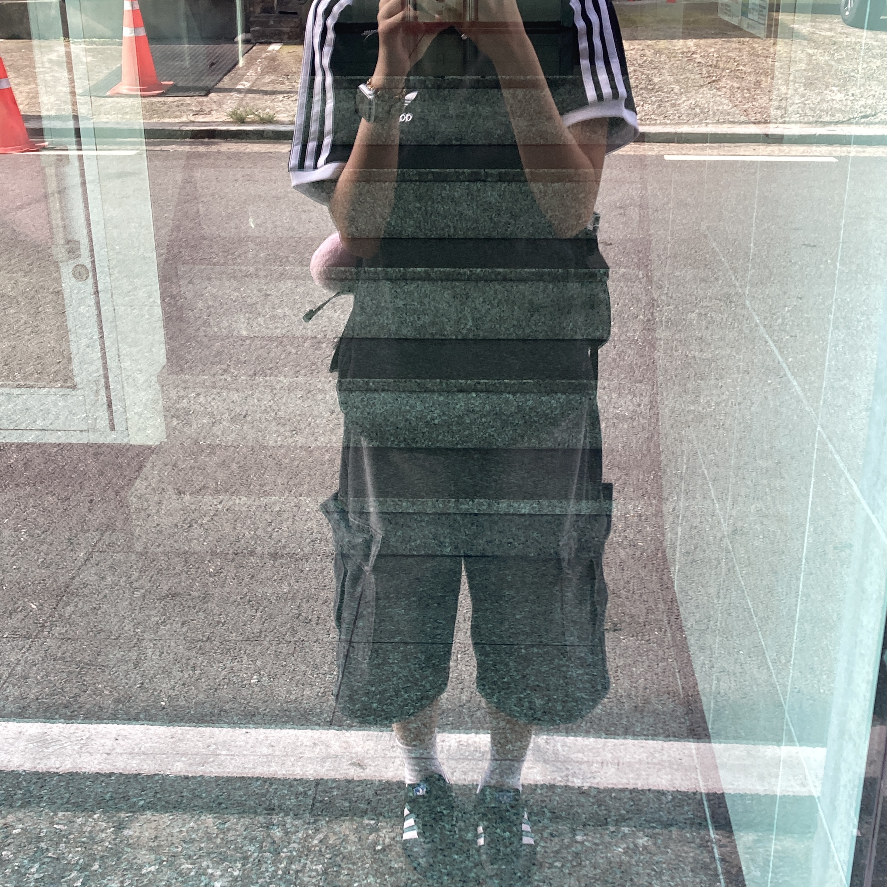 Adidas Adicolor Classics 3-Stripes T-Shirt Black - KR Sizing 착용 스타일 - 2