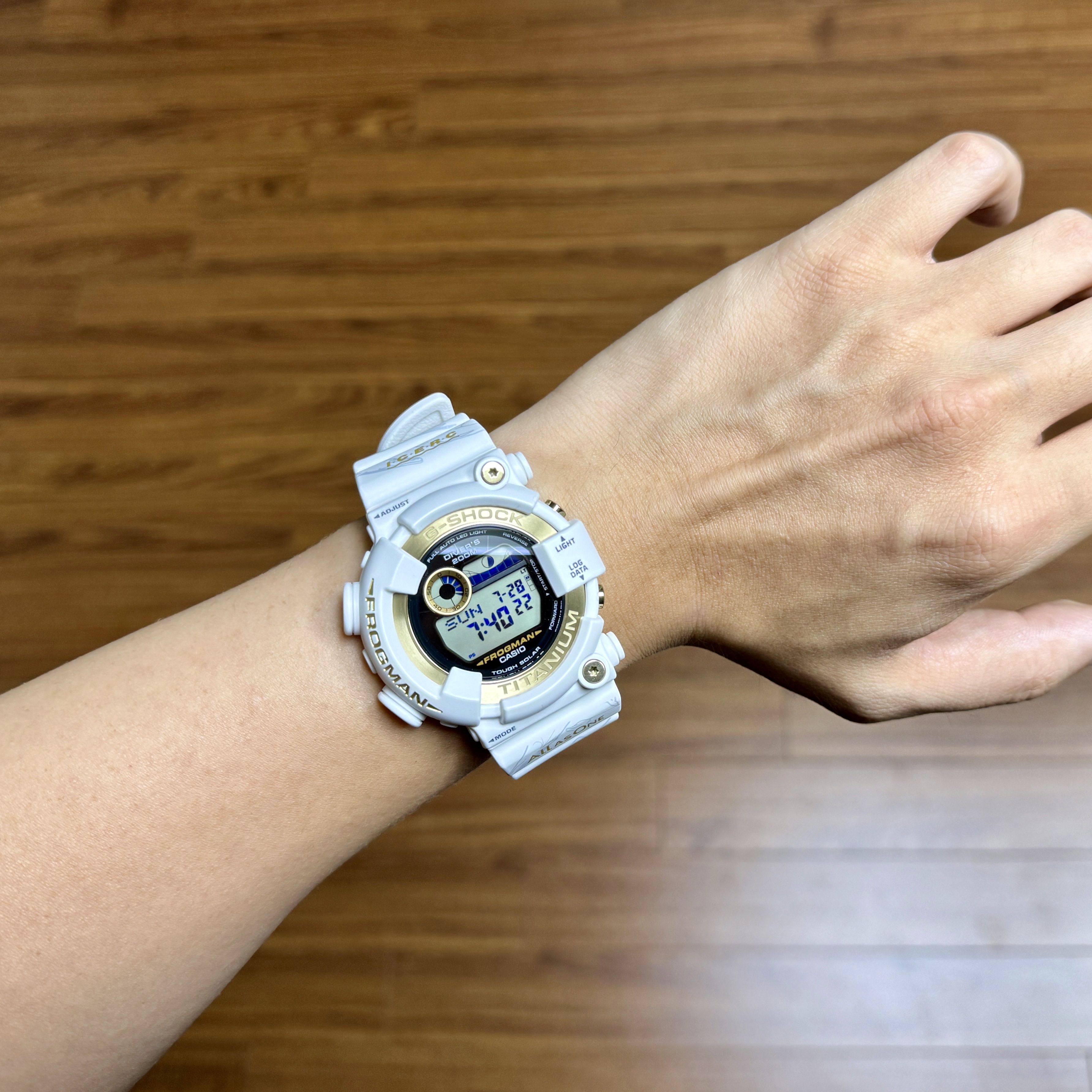 Casio G-Shock x I.C.E.R.C 30th Anniversary Limited Edition GW-8201K-7JR 착용 스타일